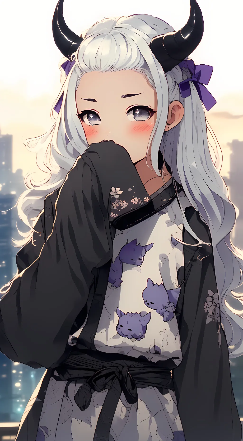 ai character: Sky background