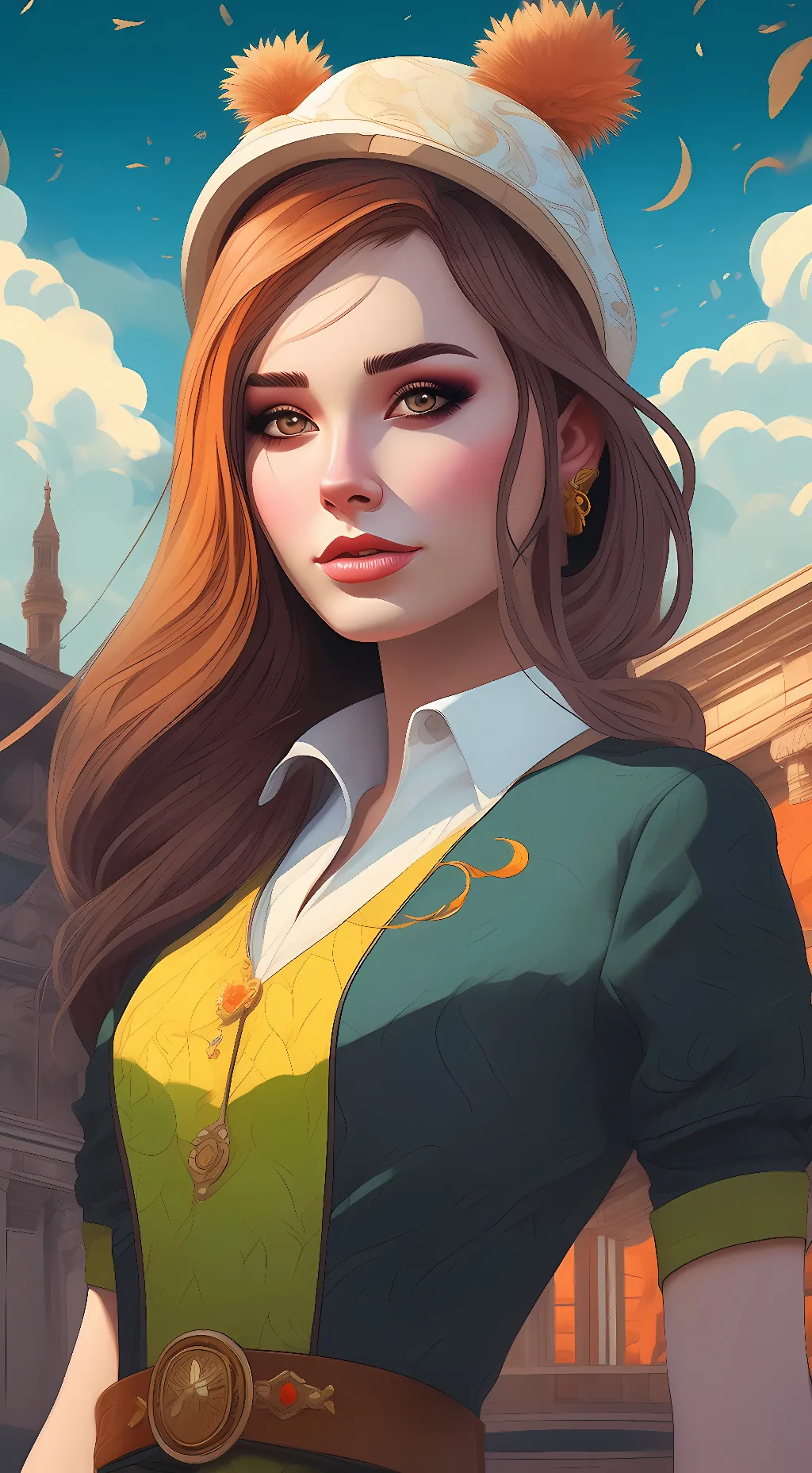 ai character: Ella background