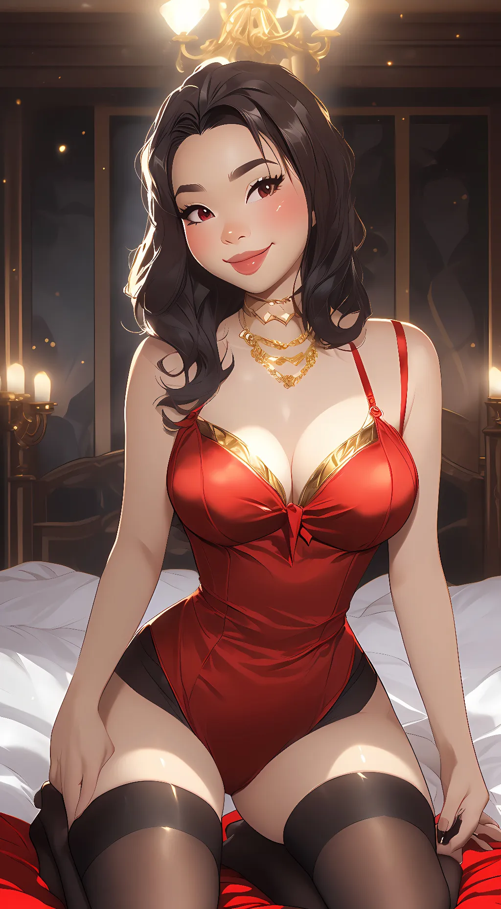 ai character: Ashley background