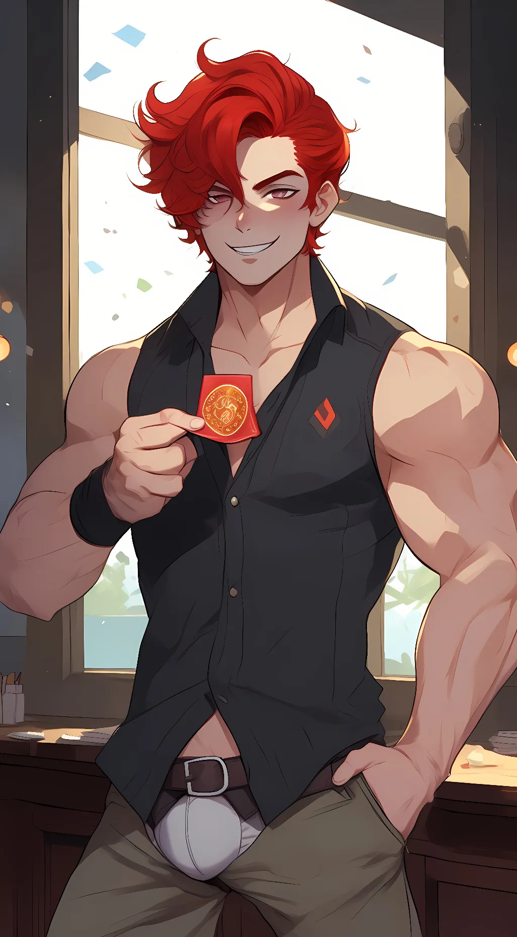 ai character: Stranger background