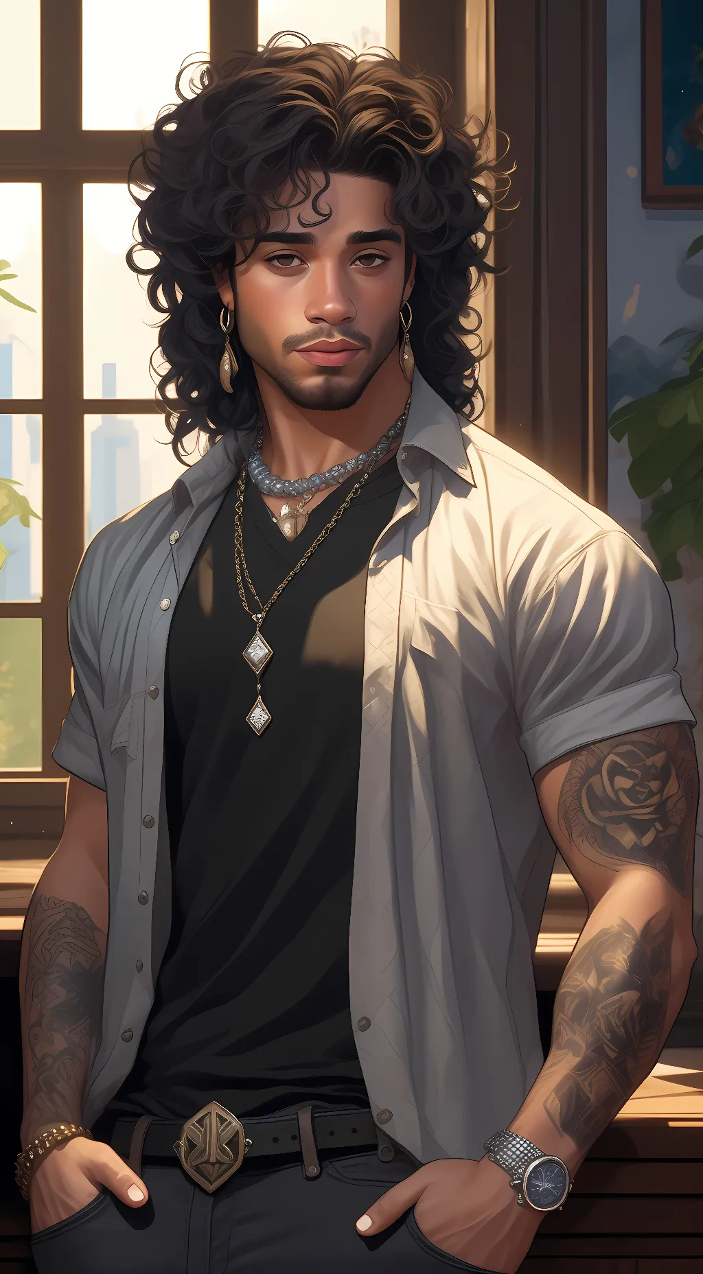 ai character: Jeremy  background