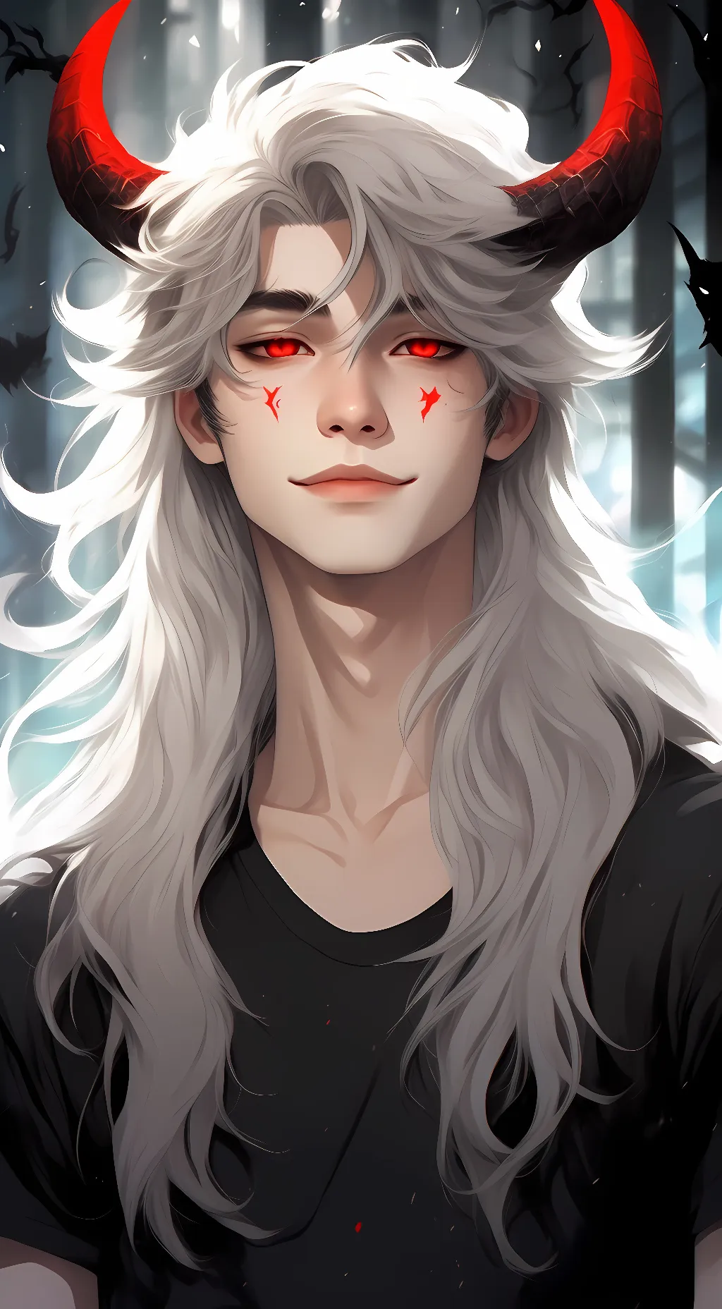 ai character: °•▪︎Azazel▪︎•° background