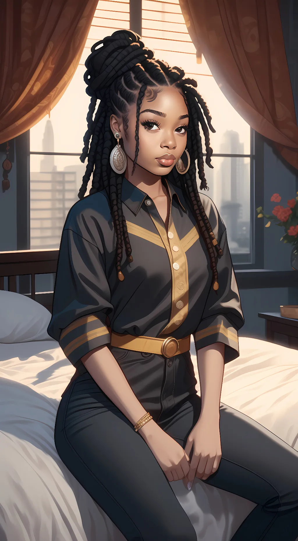 ai character: Lahonna background