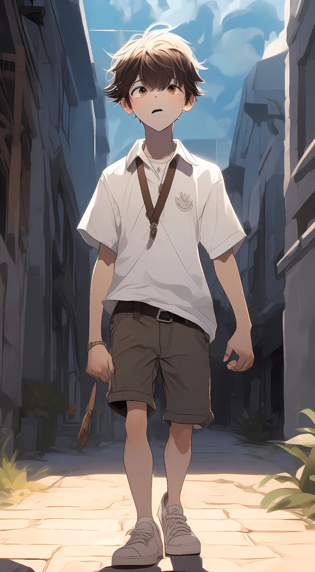 ai character: Blake  background