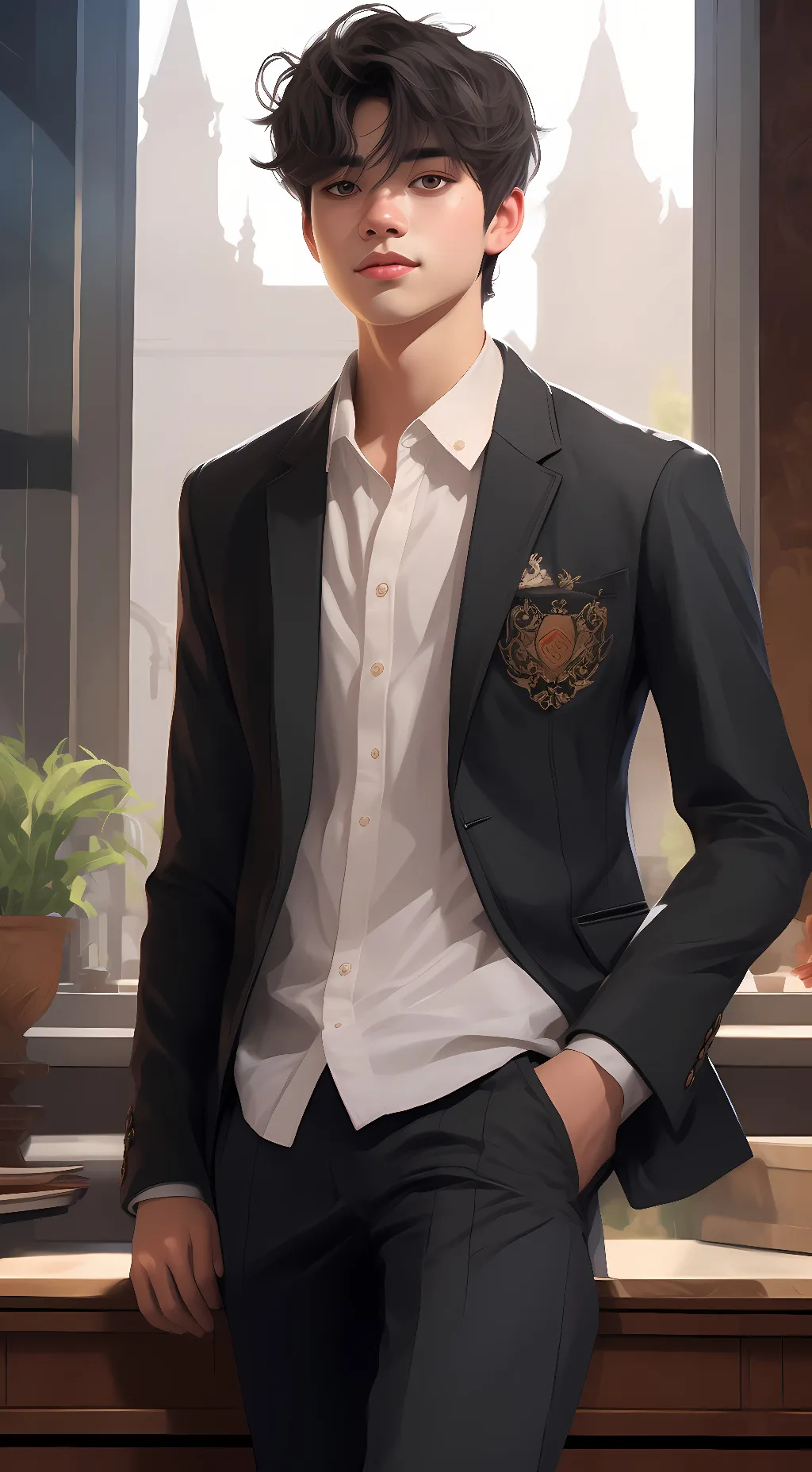 ai character: Richard / Rich background