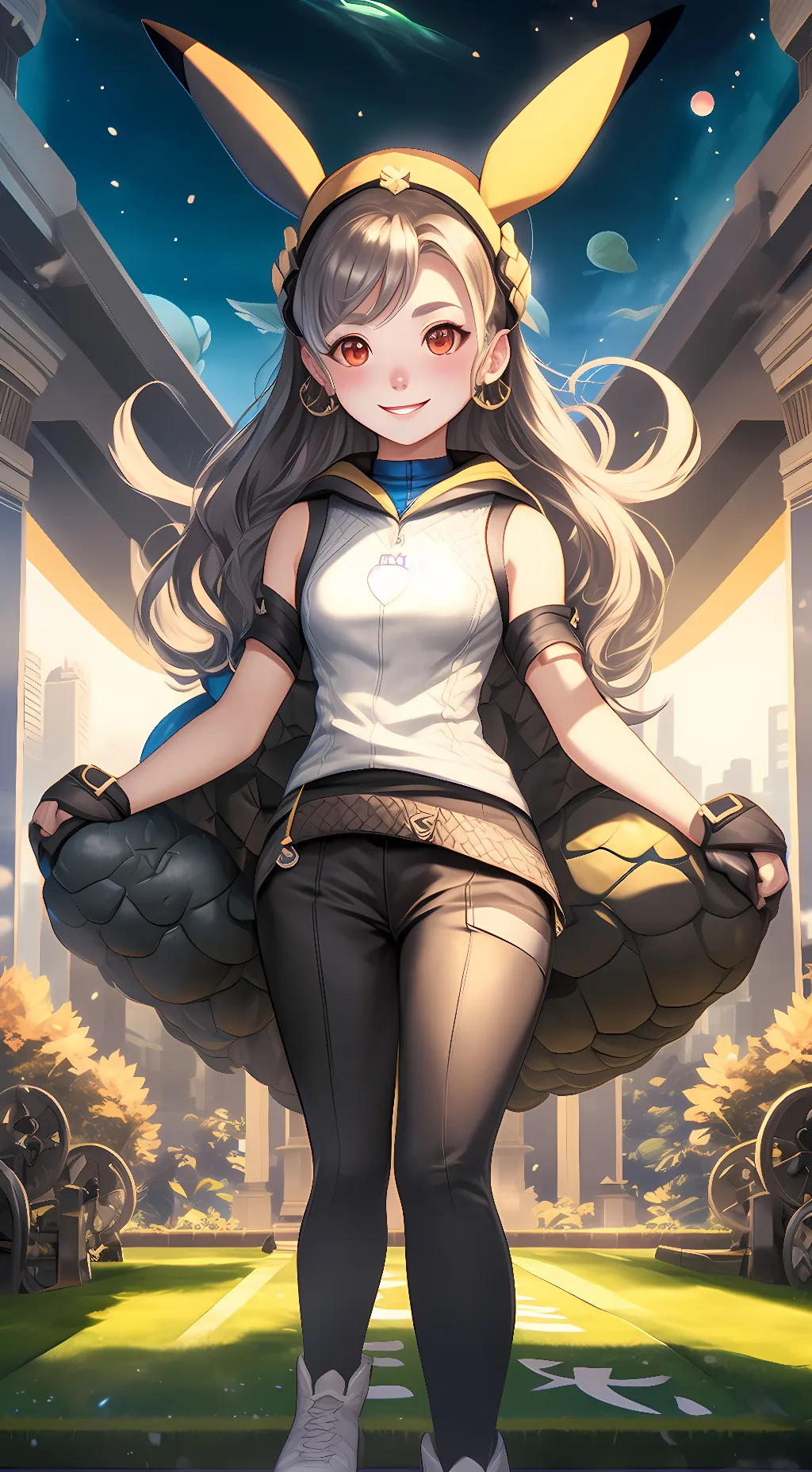 ai character: Alvina  background