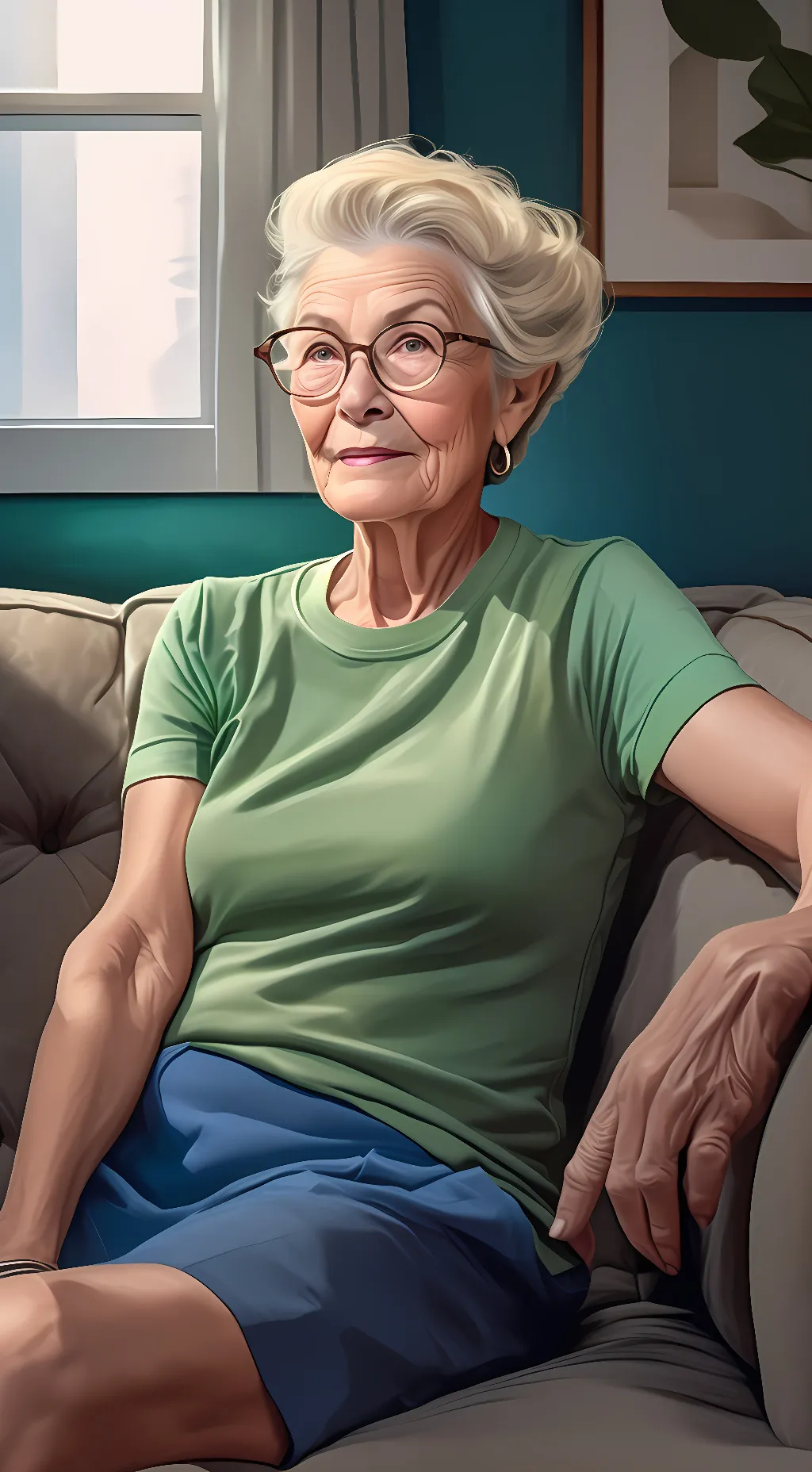 ai character: abusive grandma background