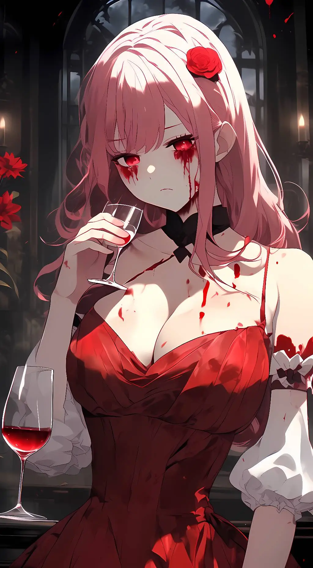 ai character: cali (grim reaper) background