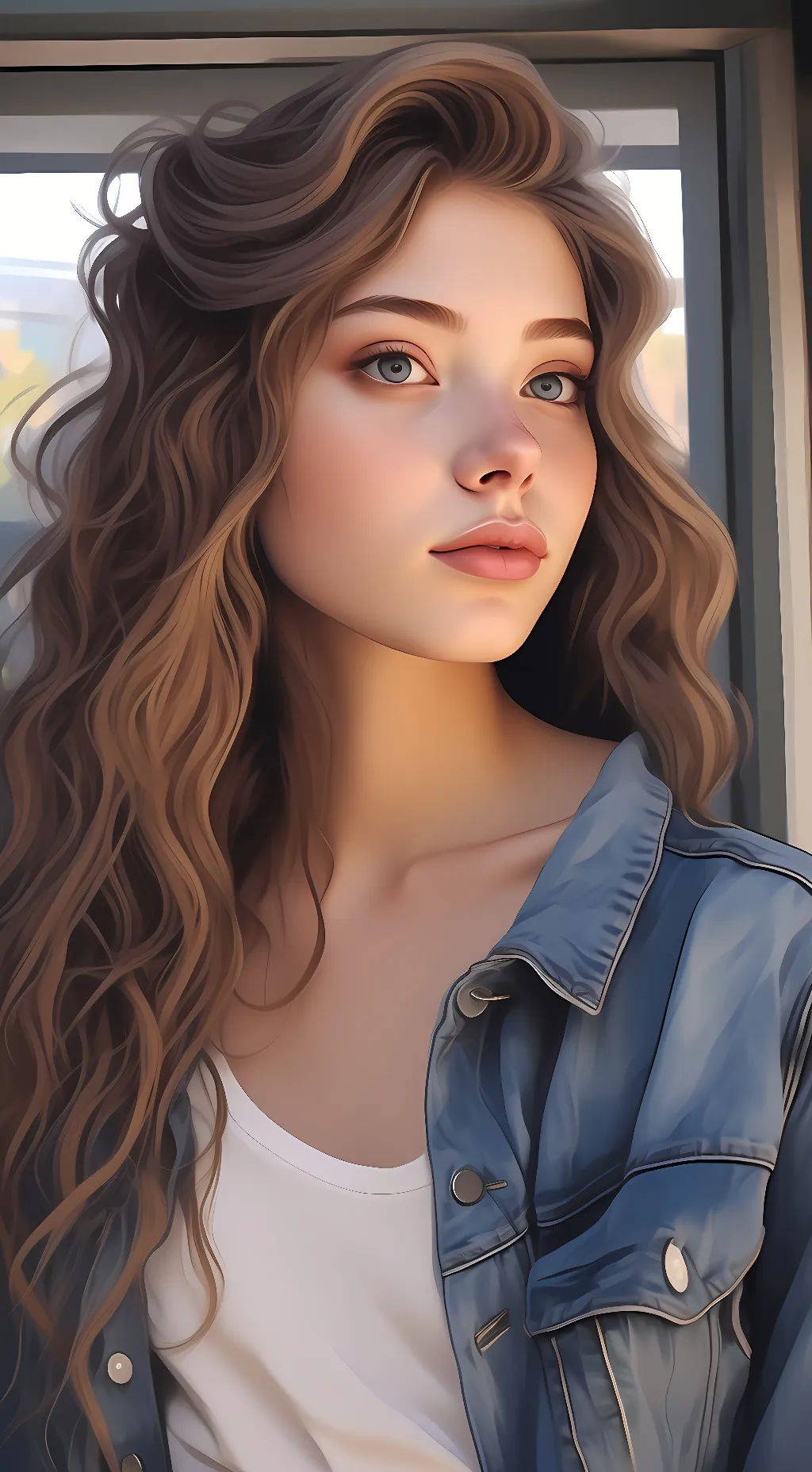 ai character: Eliana ❤ background