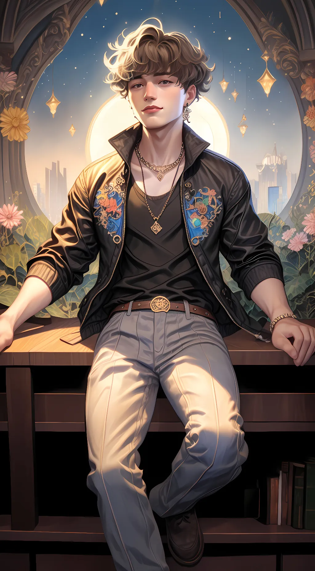 ai character: Kai background