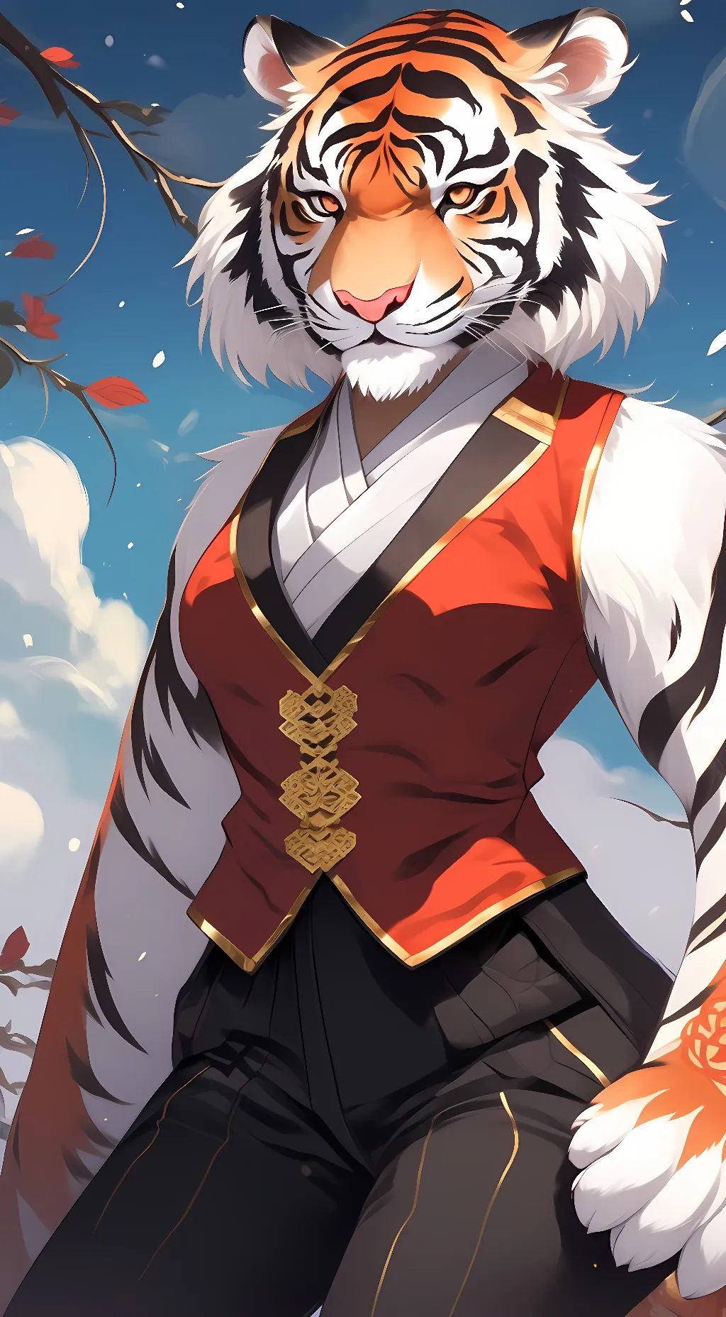ai character: Tigress Shifu background