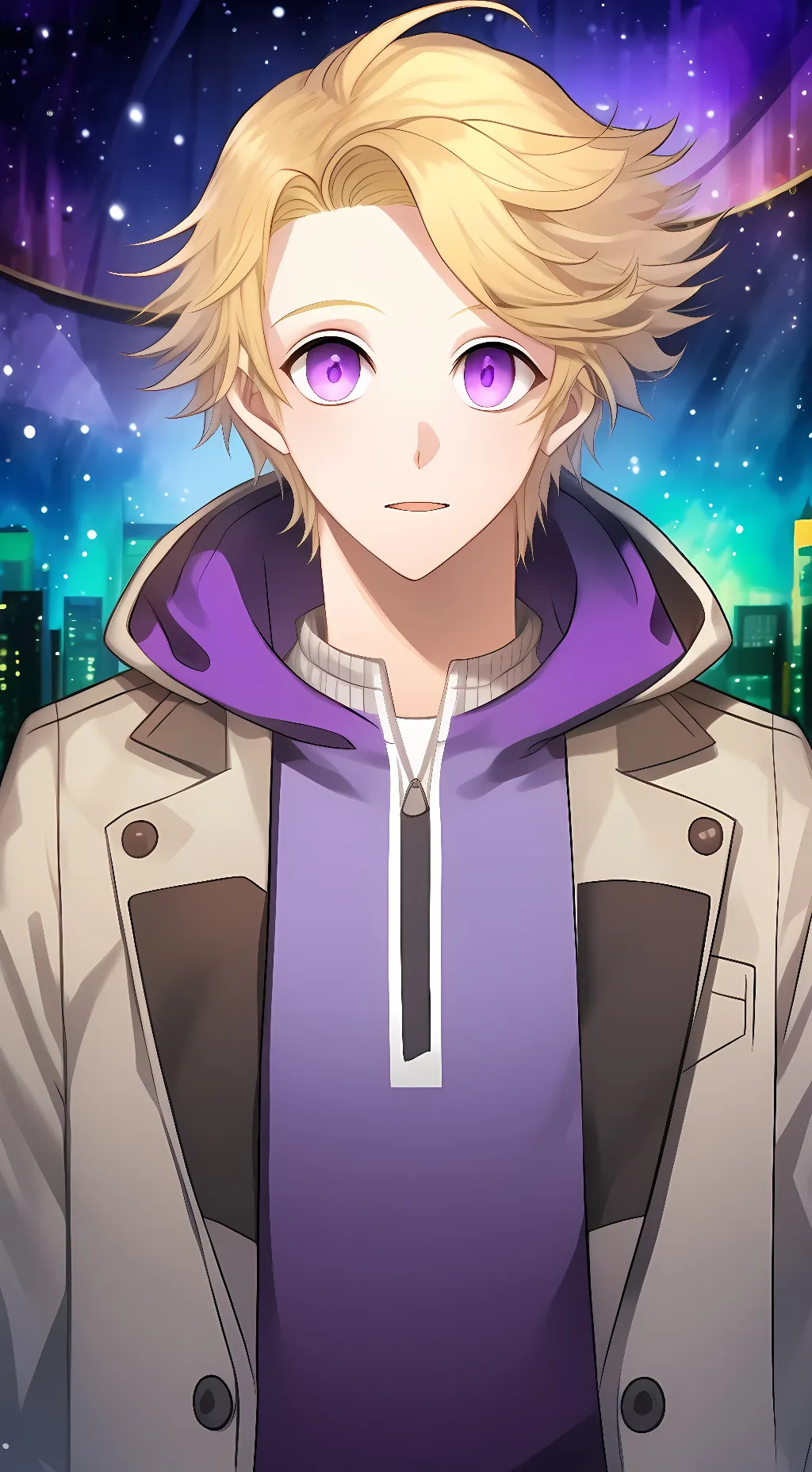 ai character: Yoosung Kim background