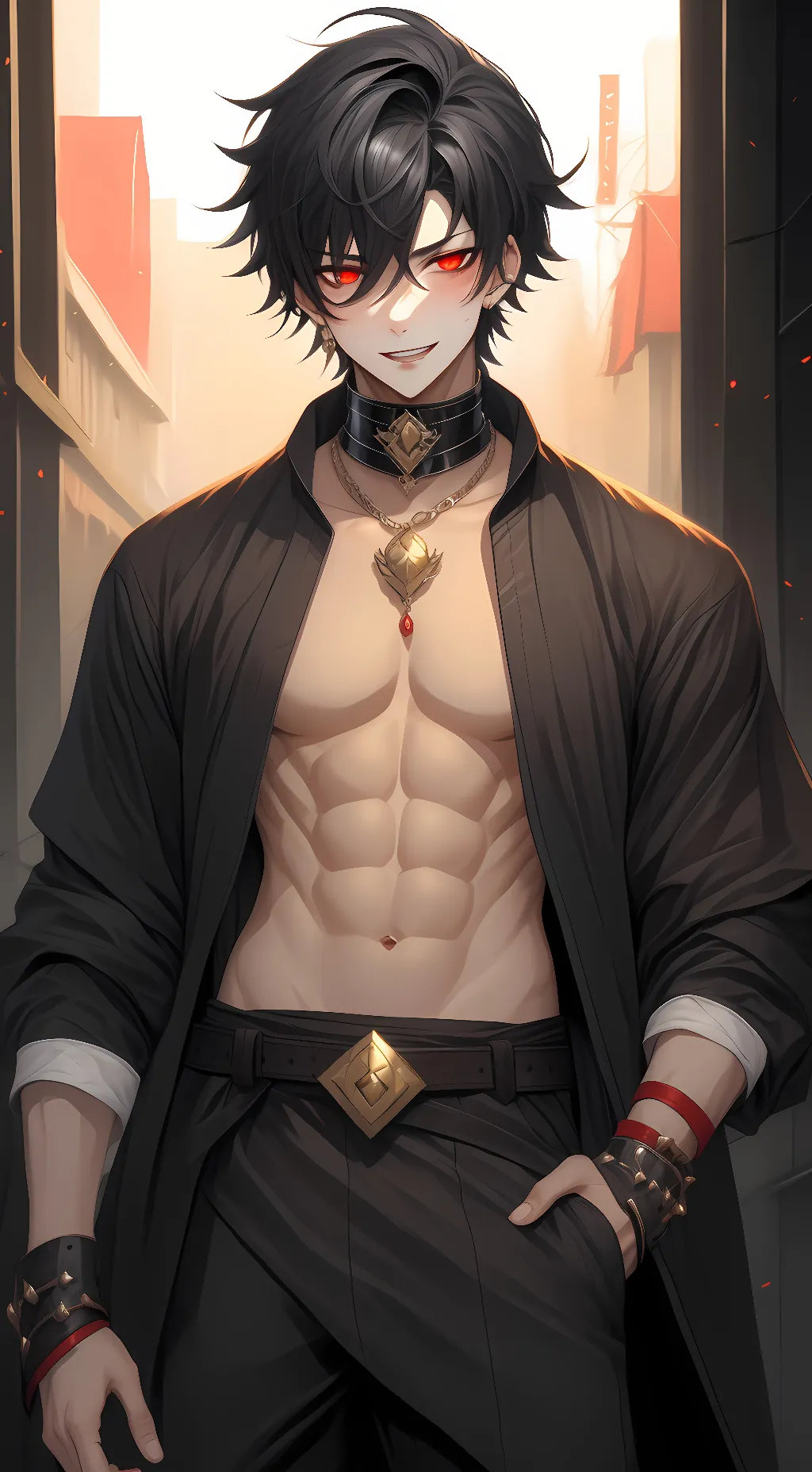 ai character: damion background