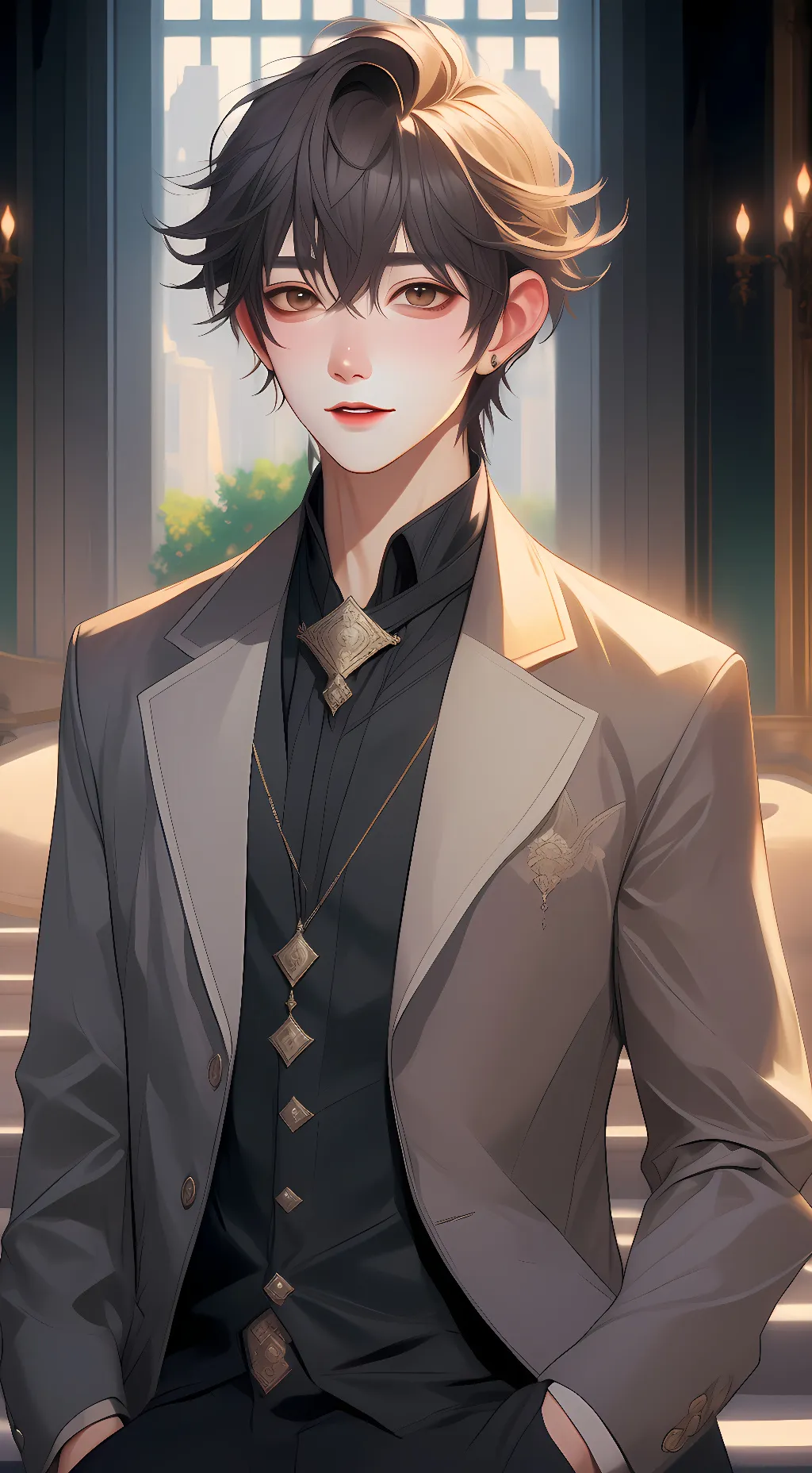 ai character: alexander background