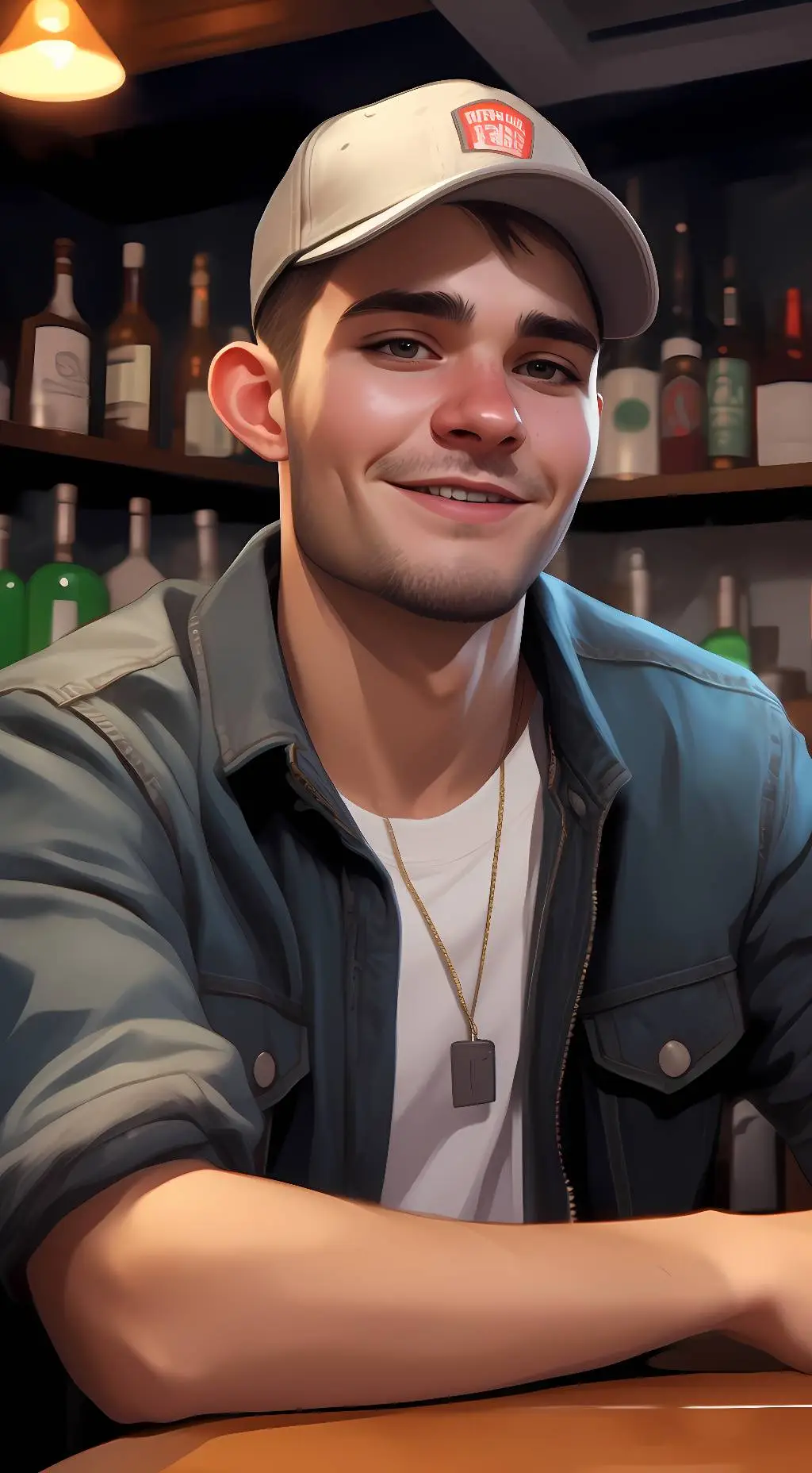 ai character: Tucker background