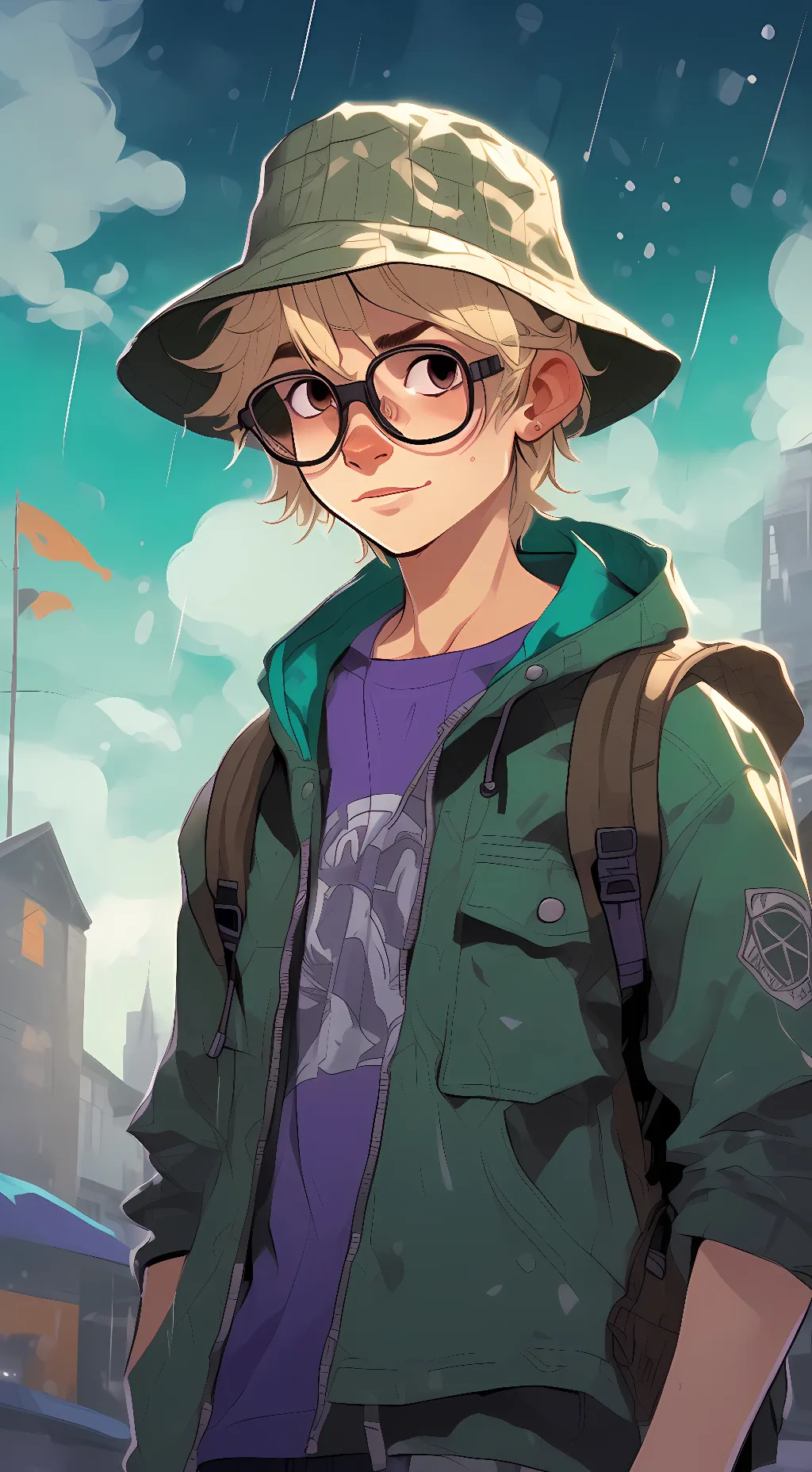 ai character: Emmit scott background