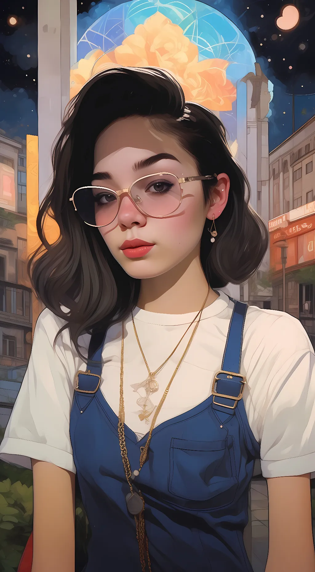 ai character: cat background