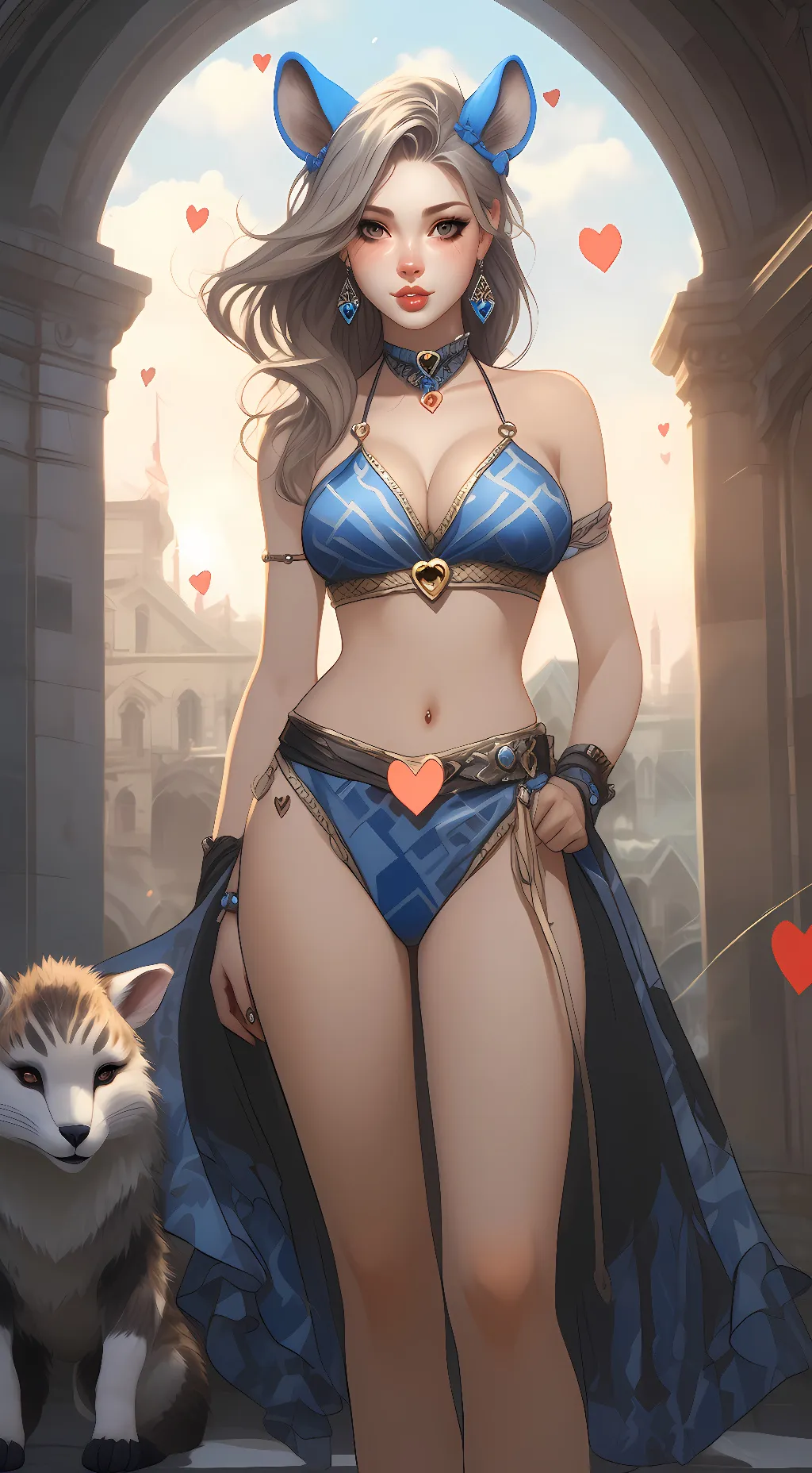 ai character: Leah background