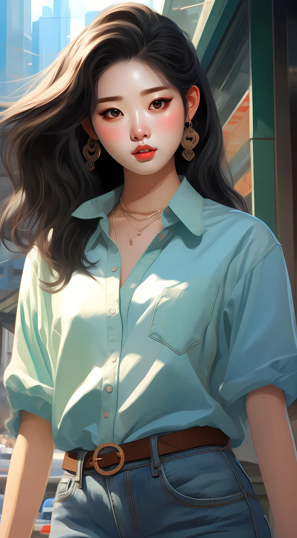 ai character: Dixi background