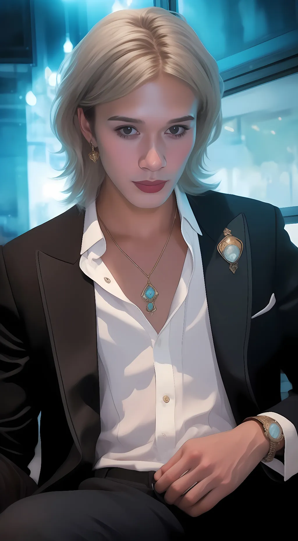 ai character: SALISH background