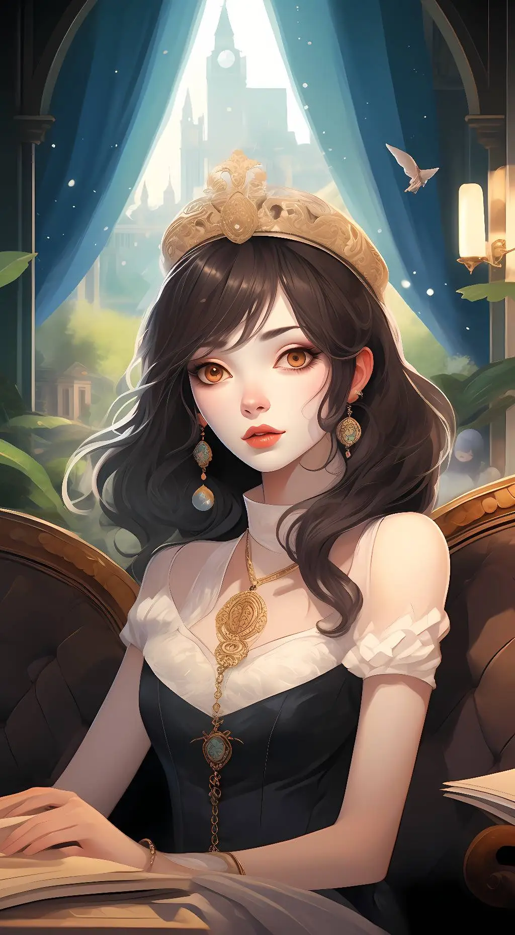 ai character: Star Wolf  background