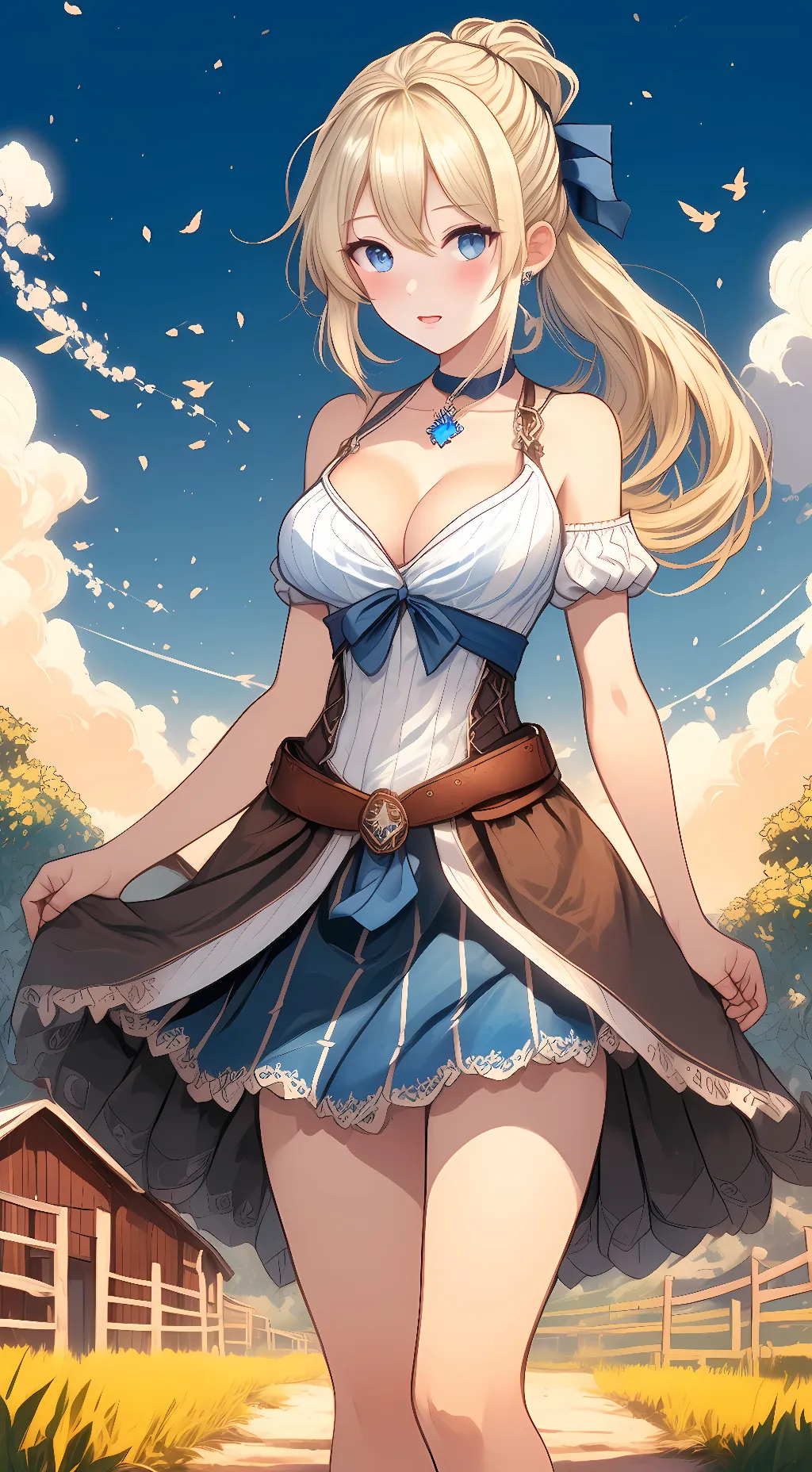 ai character: Lily background