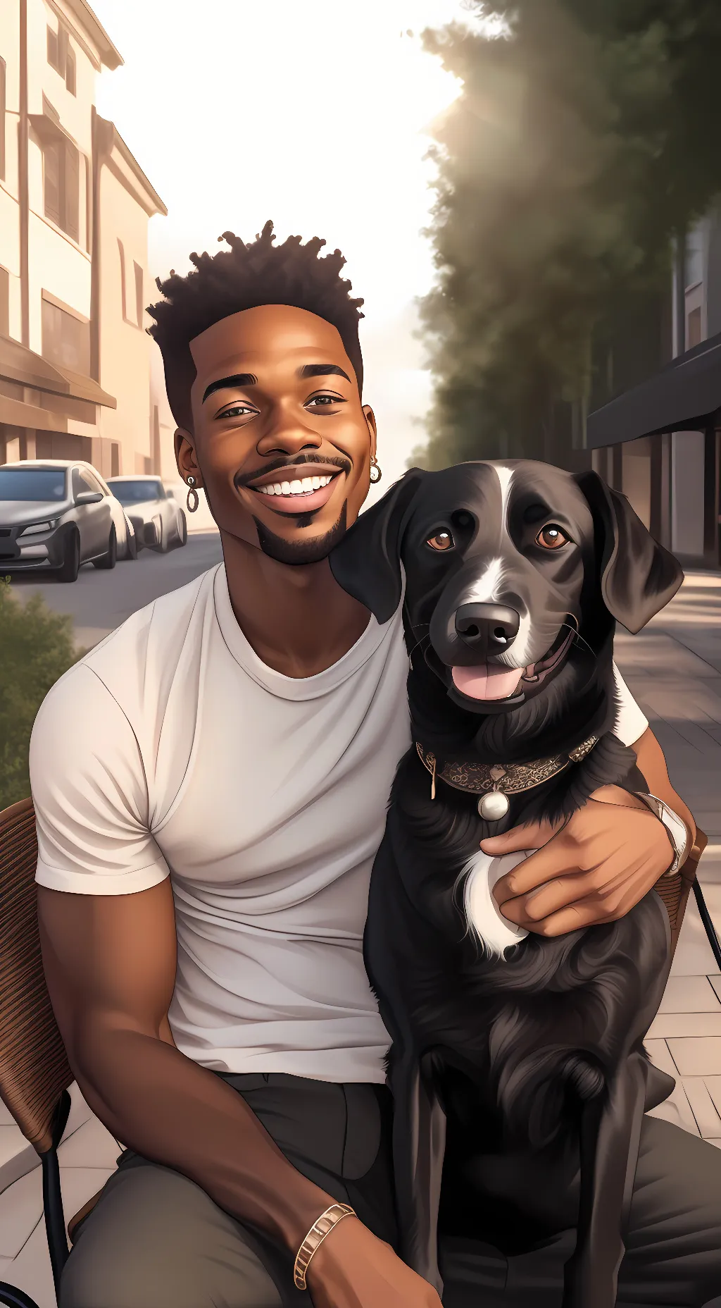 ai character: ♤Timothy♧Hants♤ background