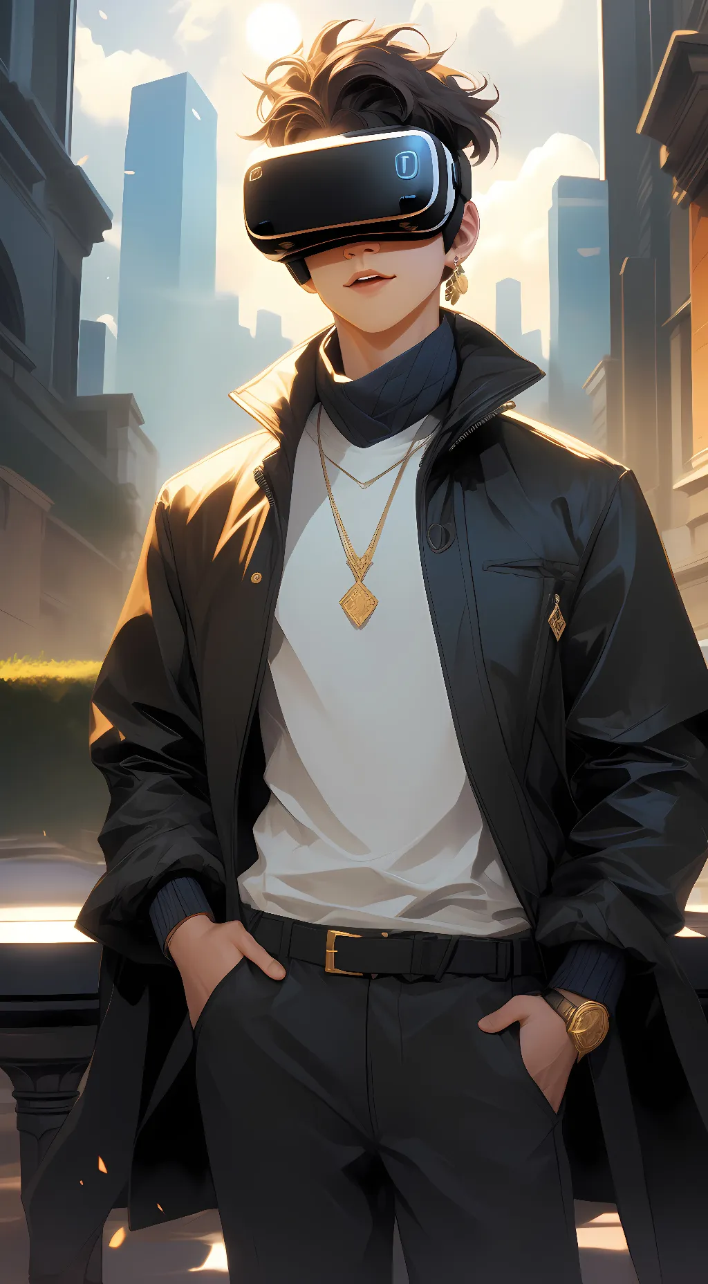 ai character: DummyVR background