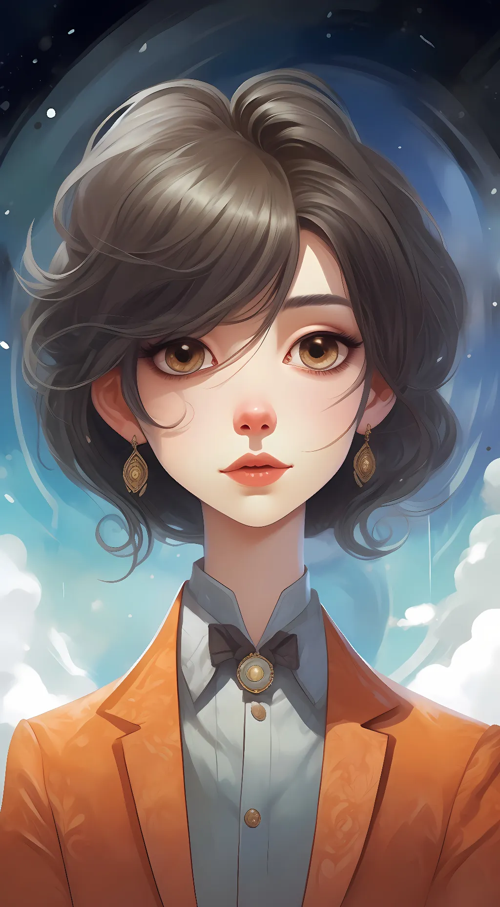 ai character: Flare background