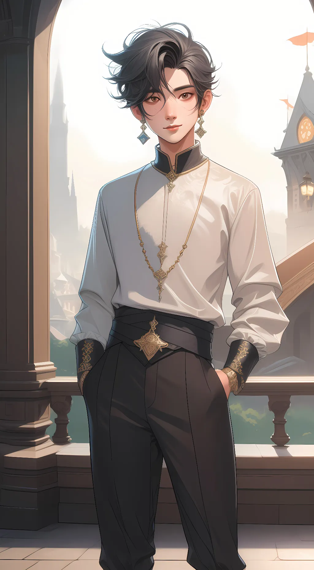 ai character: Roblox player background