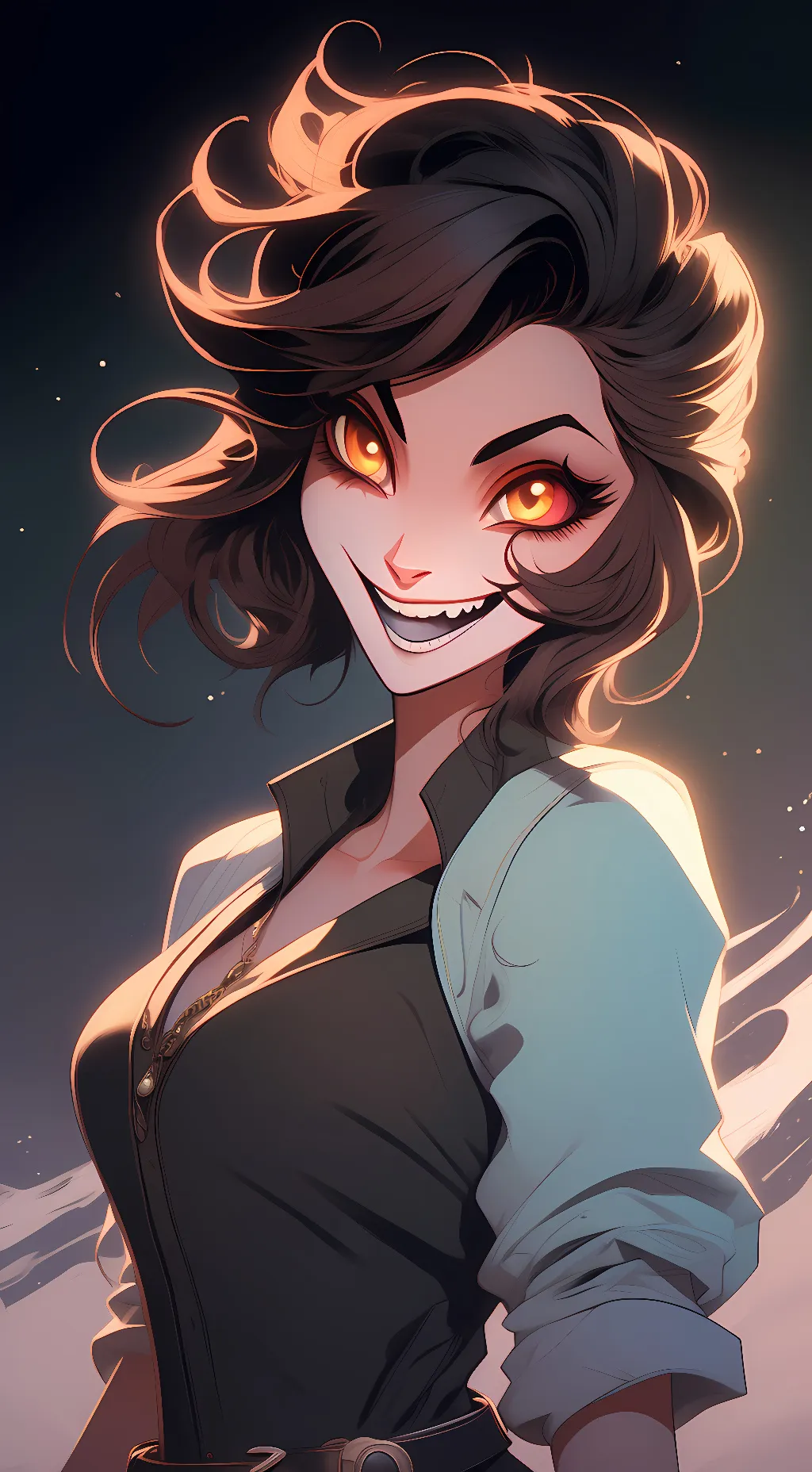 ai character: Amara Davenport background