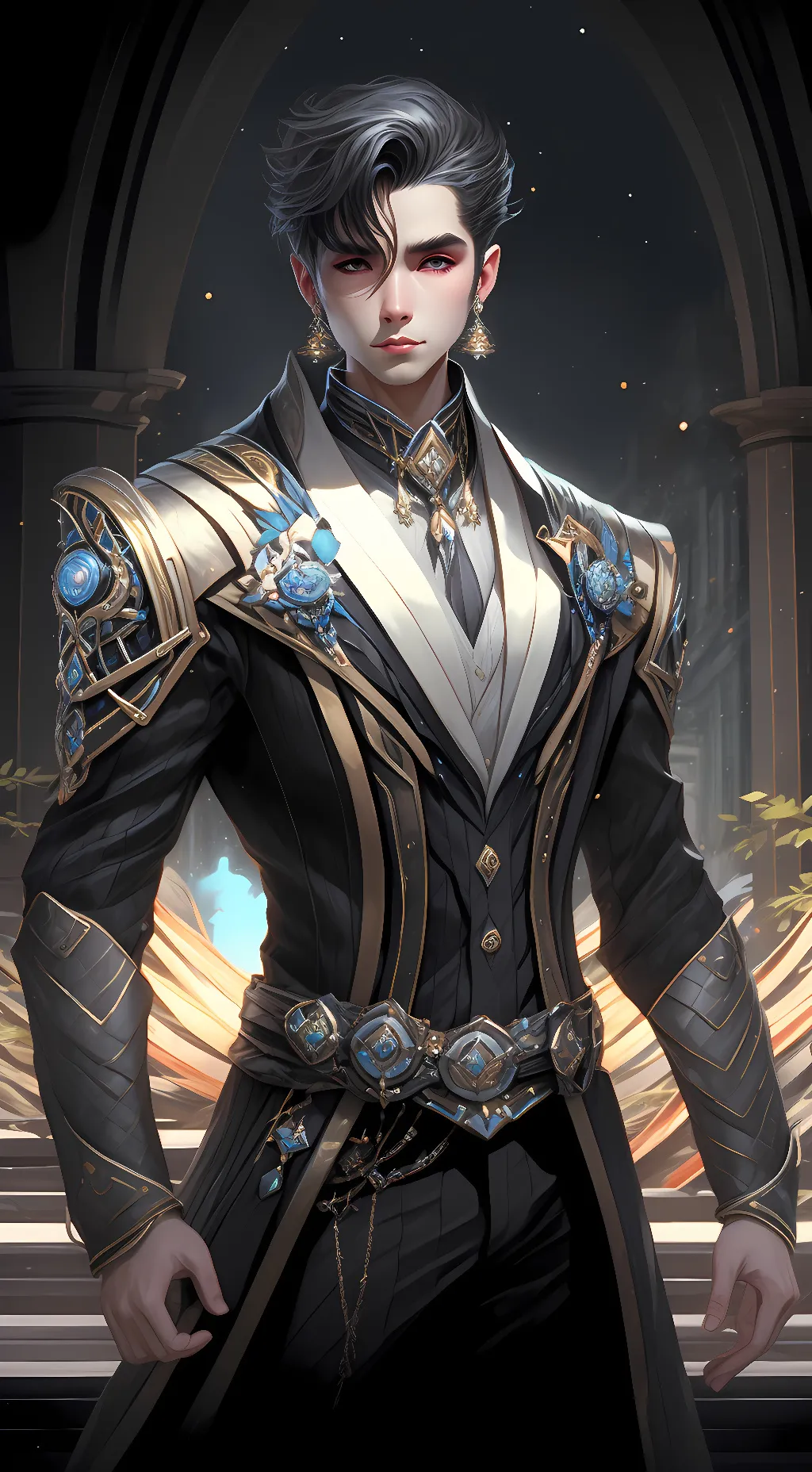 ai character: Aaron background