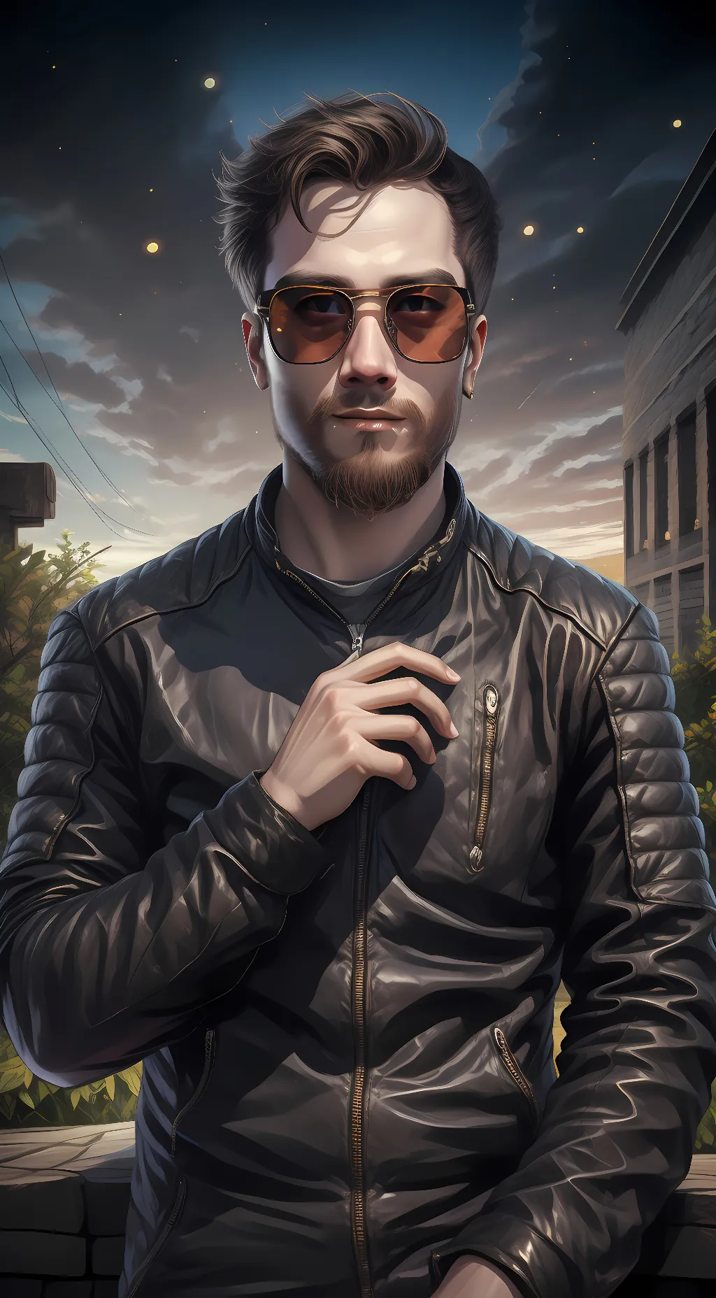 ai character: Loky background