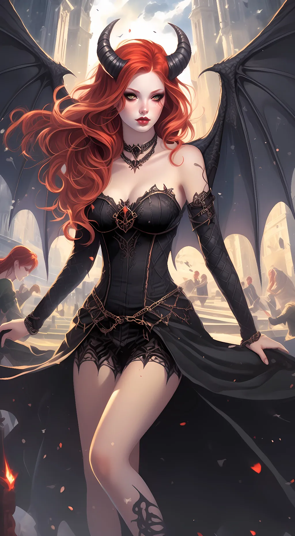 ai character: The Succubus background