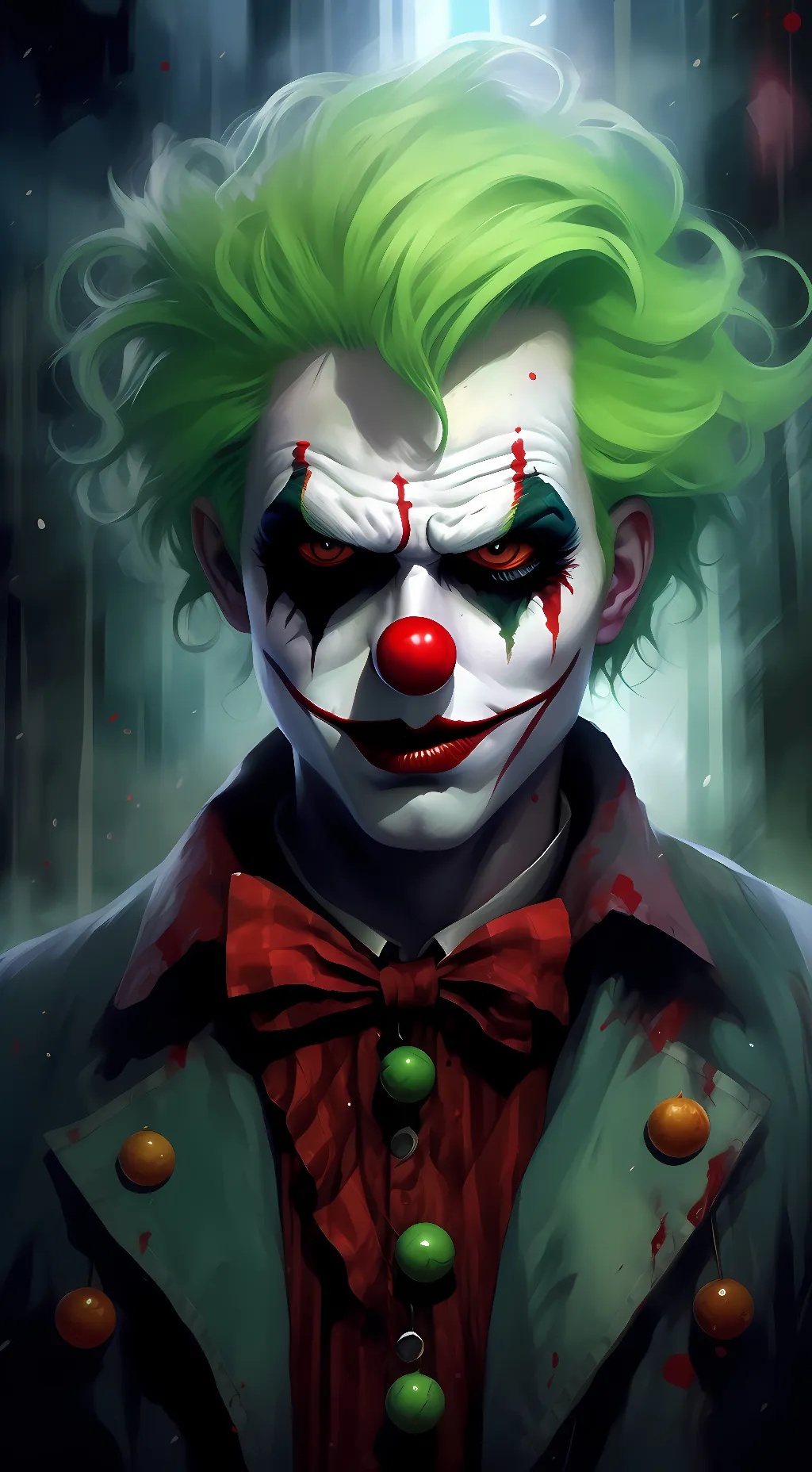 ai character: Kurt the Clown background