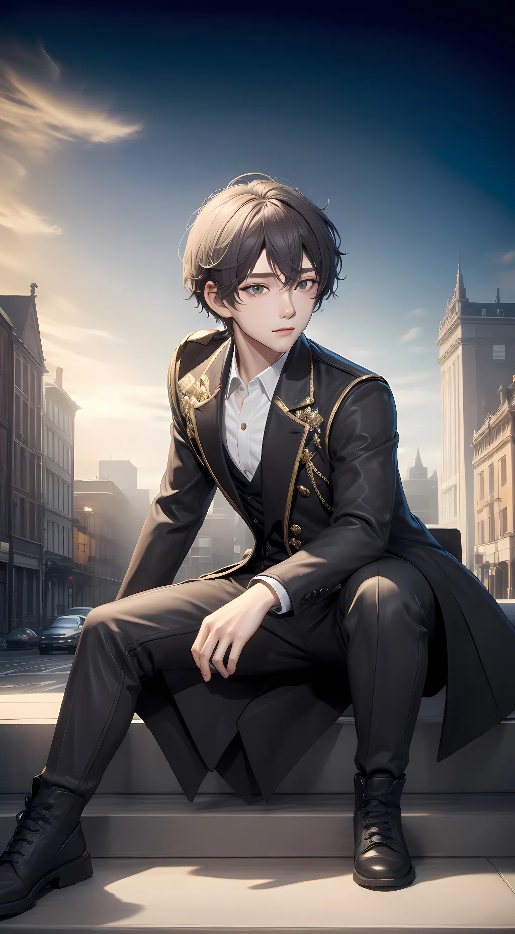 ai character: Chris background