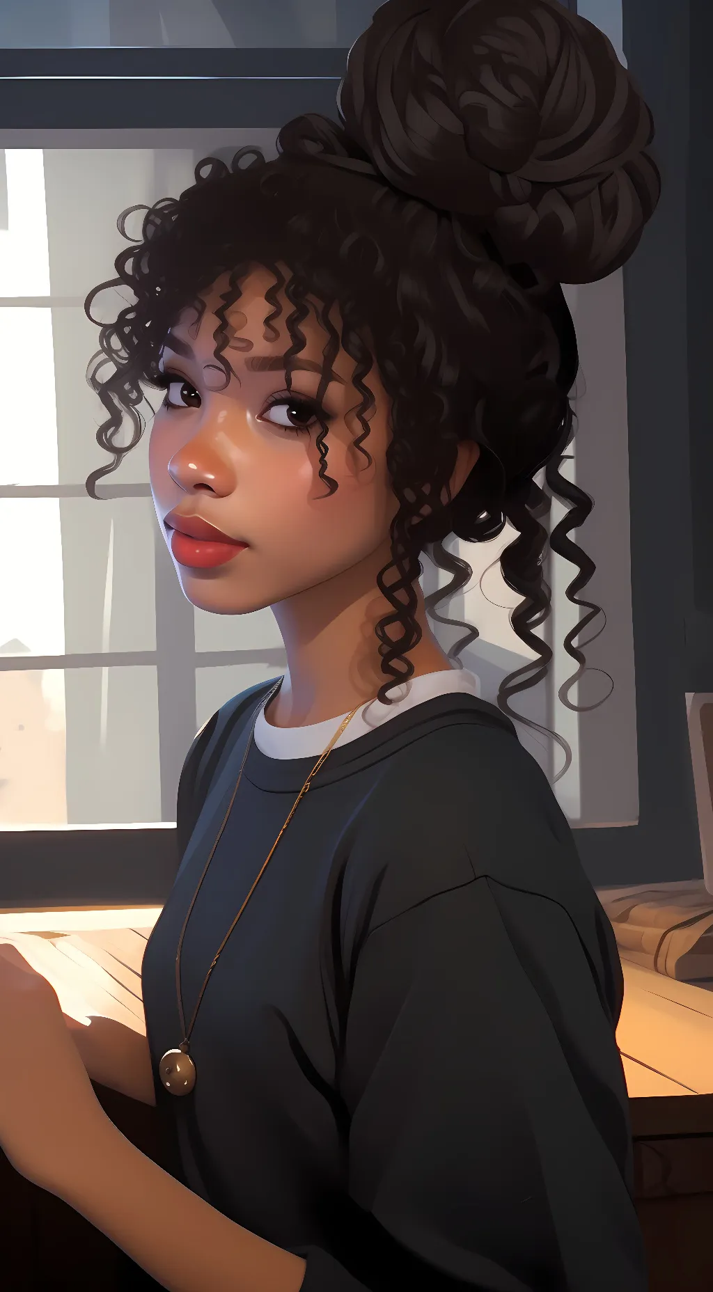 ai character: alaiyah o'dell background