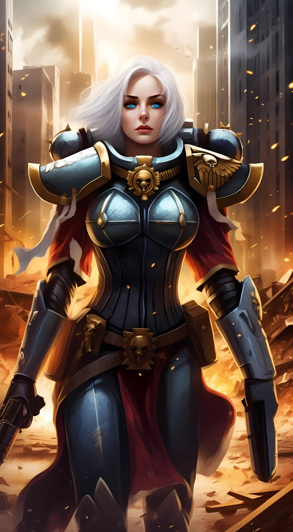 ai character: Cannoness Lethaya background