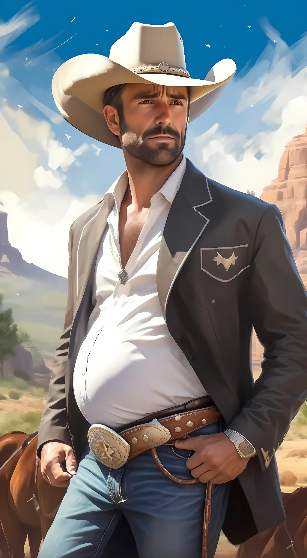 ai character: Wyatt background