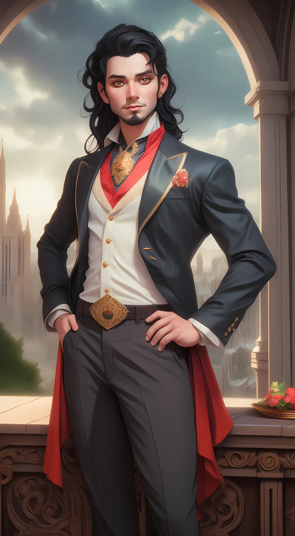 ai character: DAISY09 background