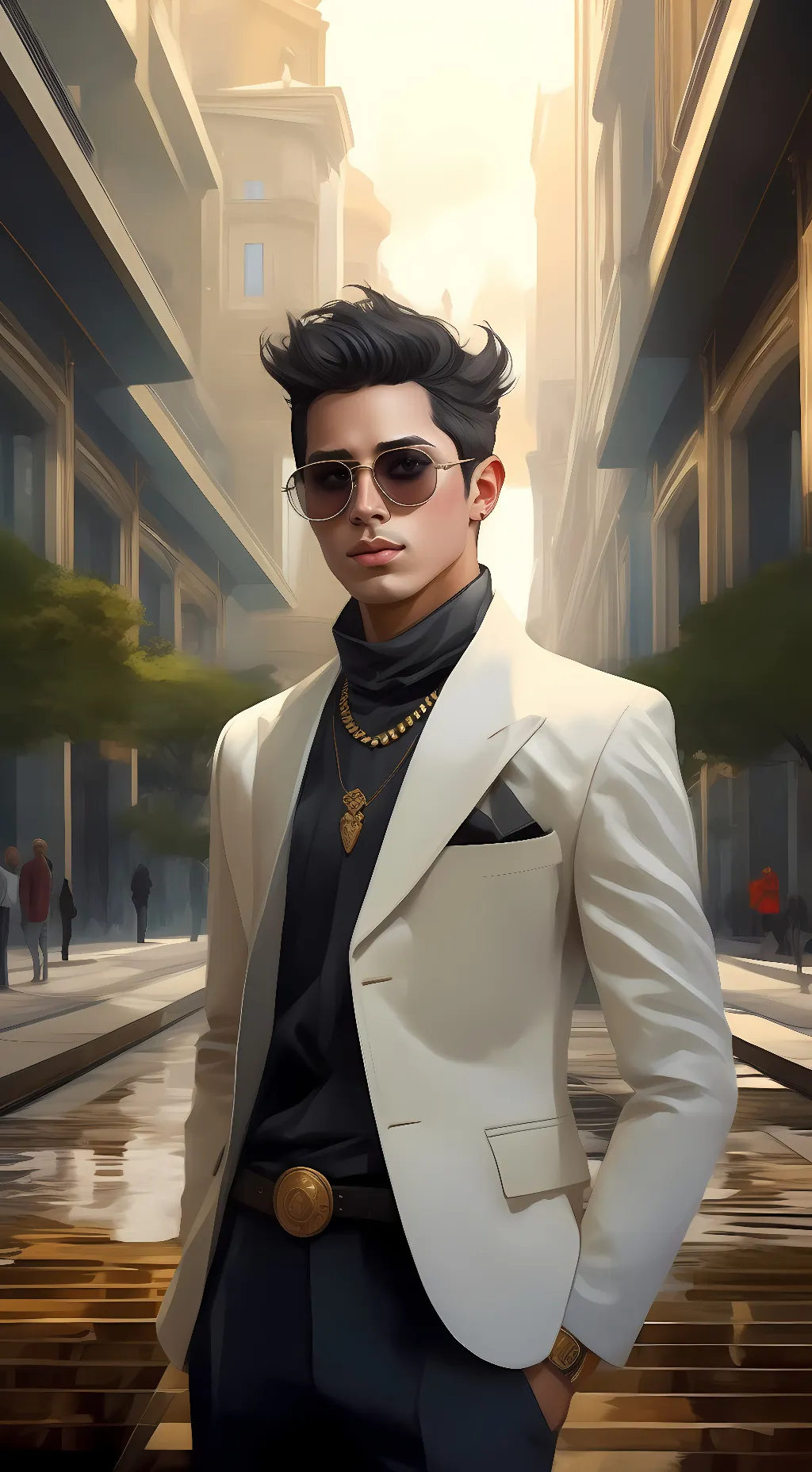 ai character: brother background