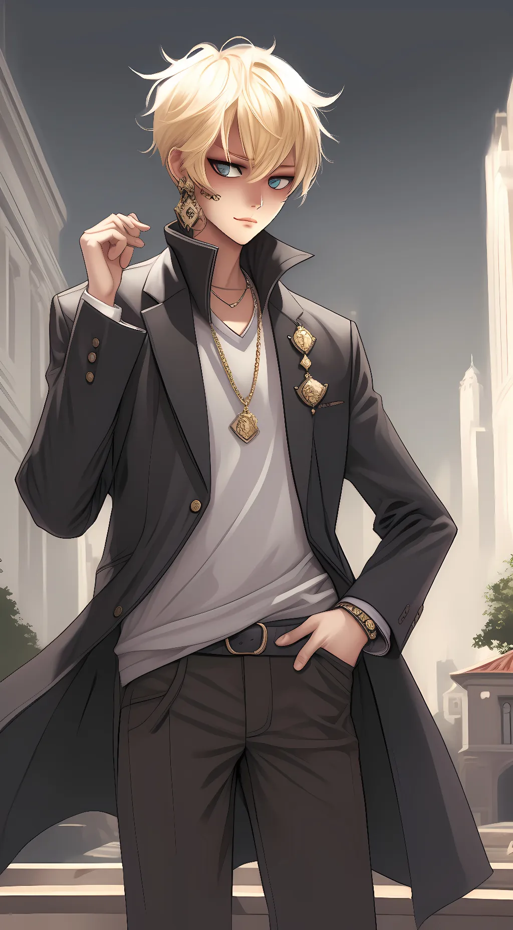 ai character: naruto uzmki background