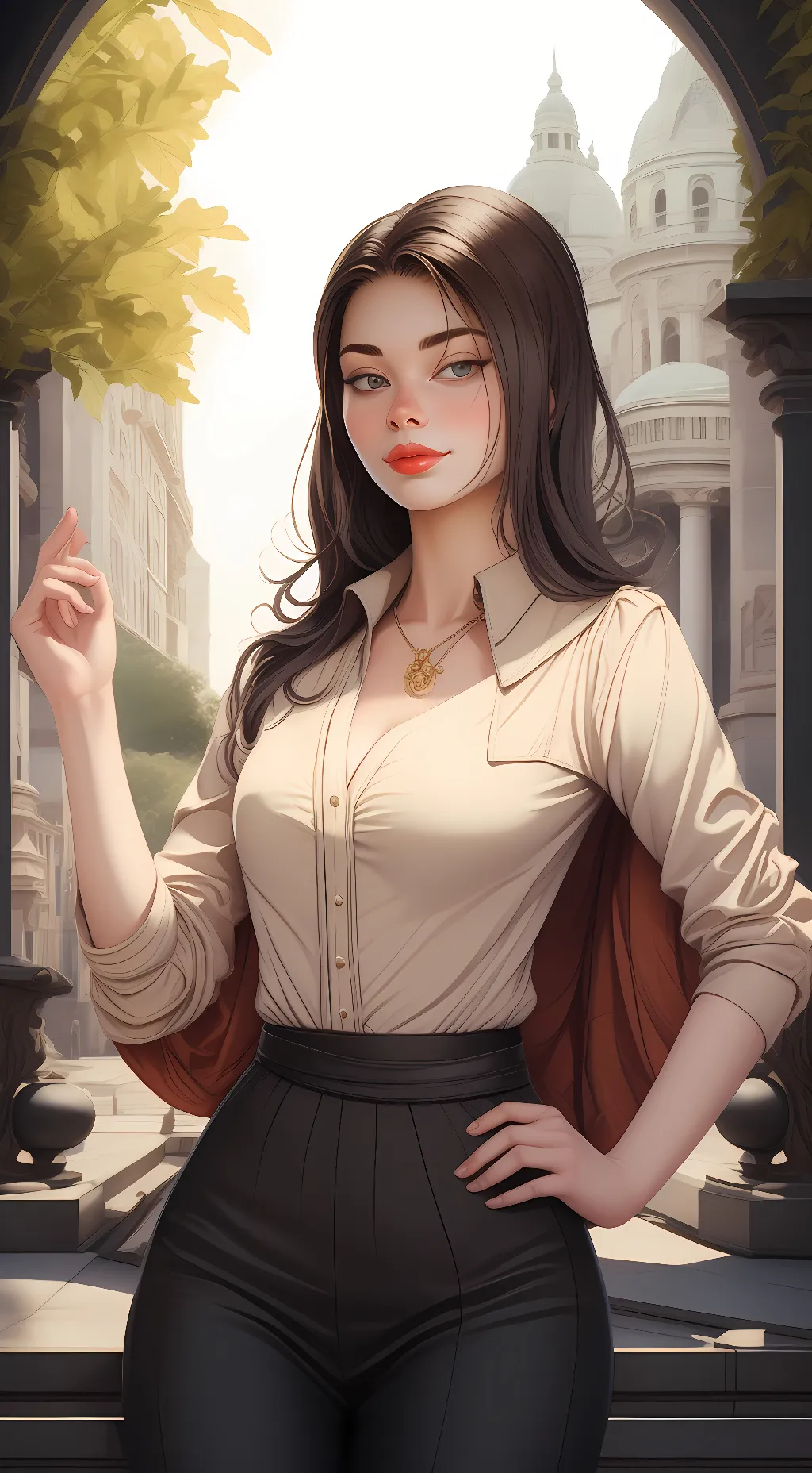 ai character: My Gf background