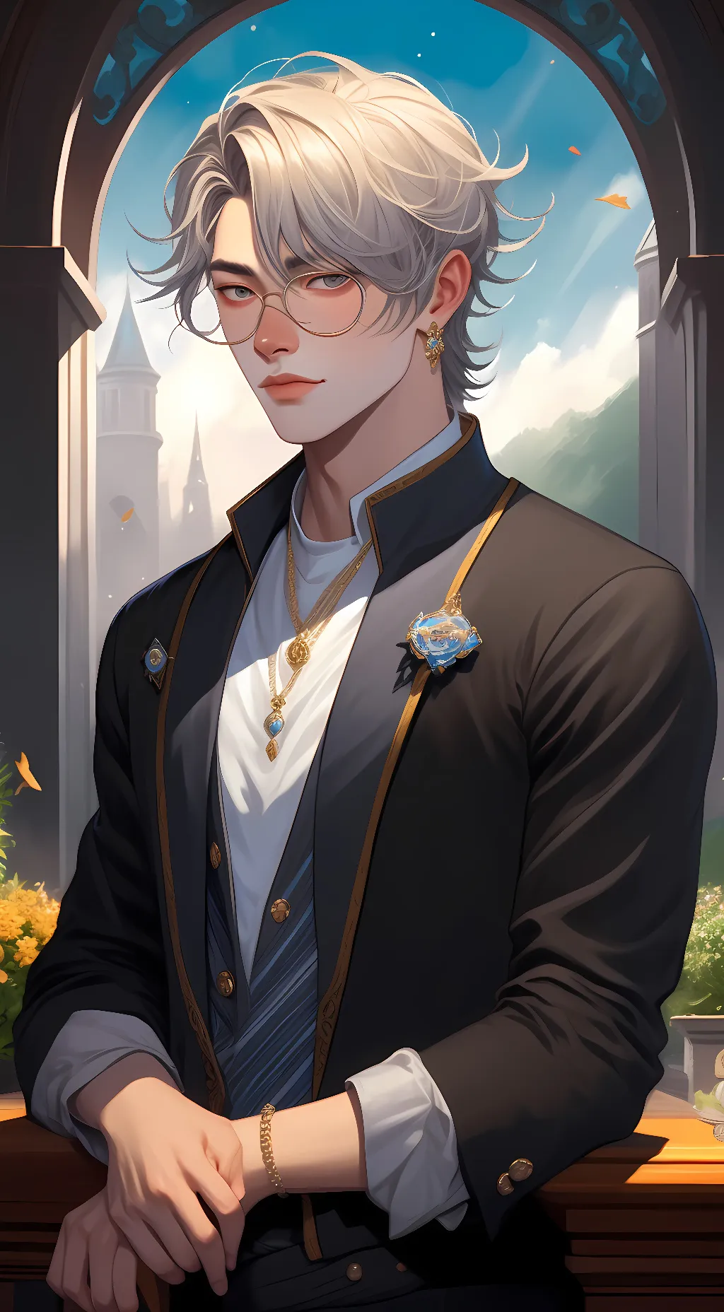 ai character: Robert background