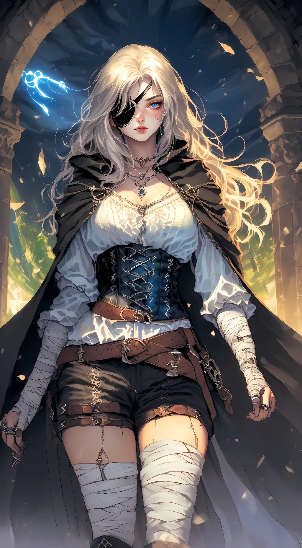 ai character: Aerie Featherfall background