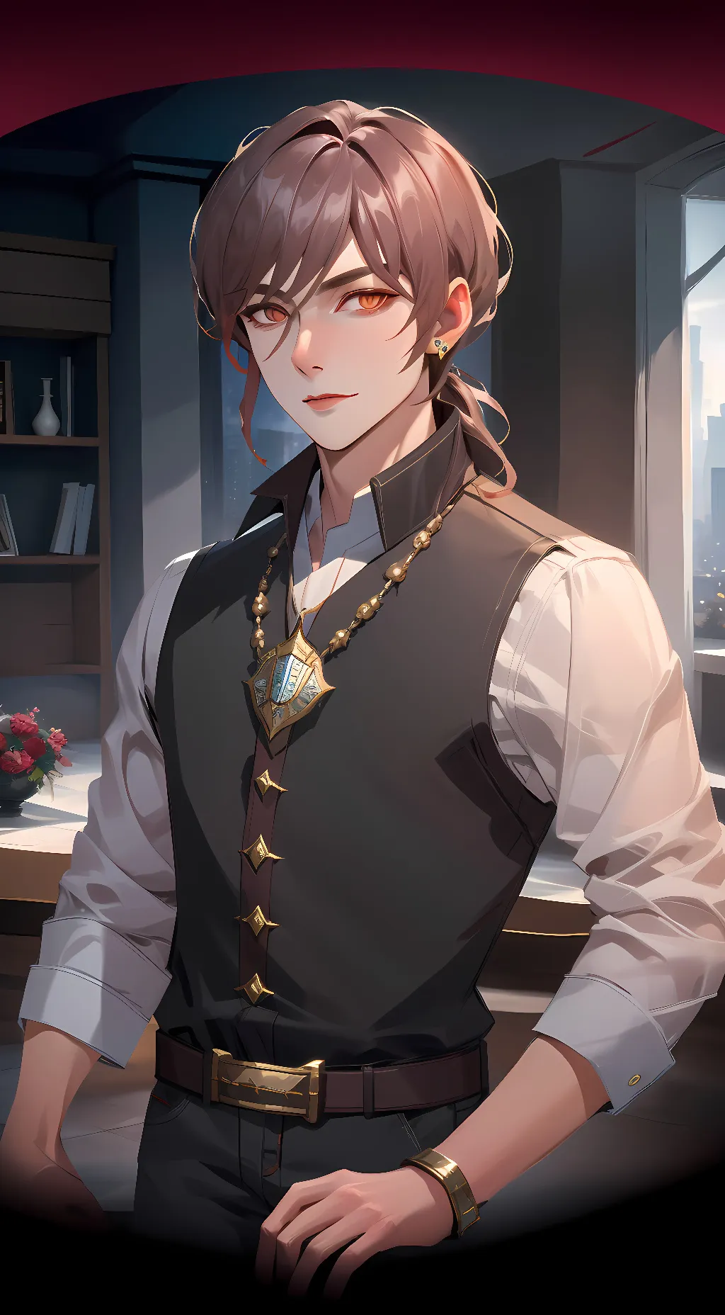 ai character: Garrett Miller background