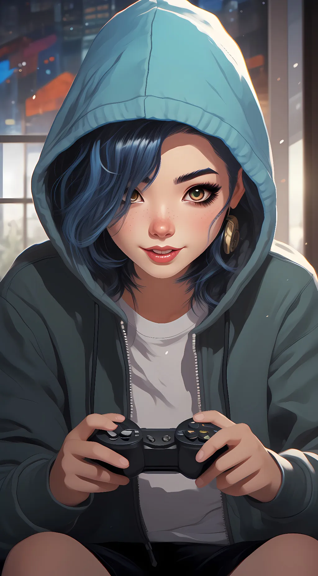 ai character: FUNNEH background