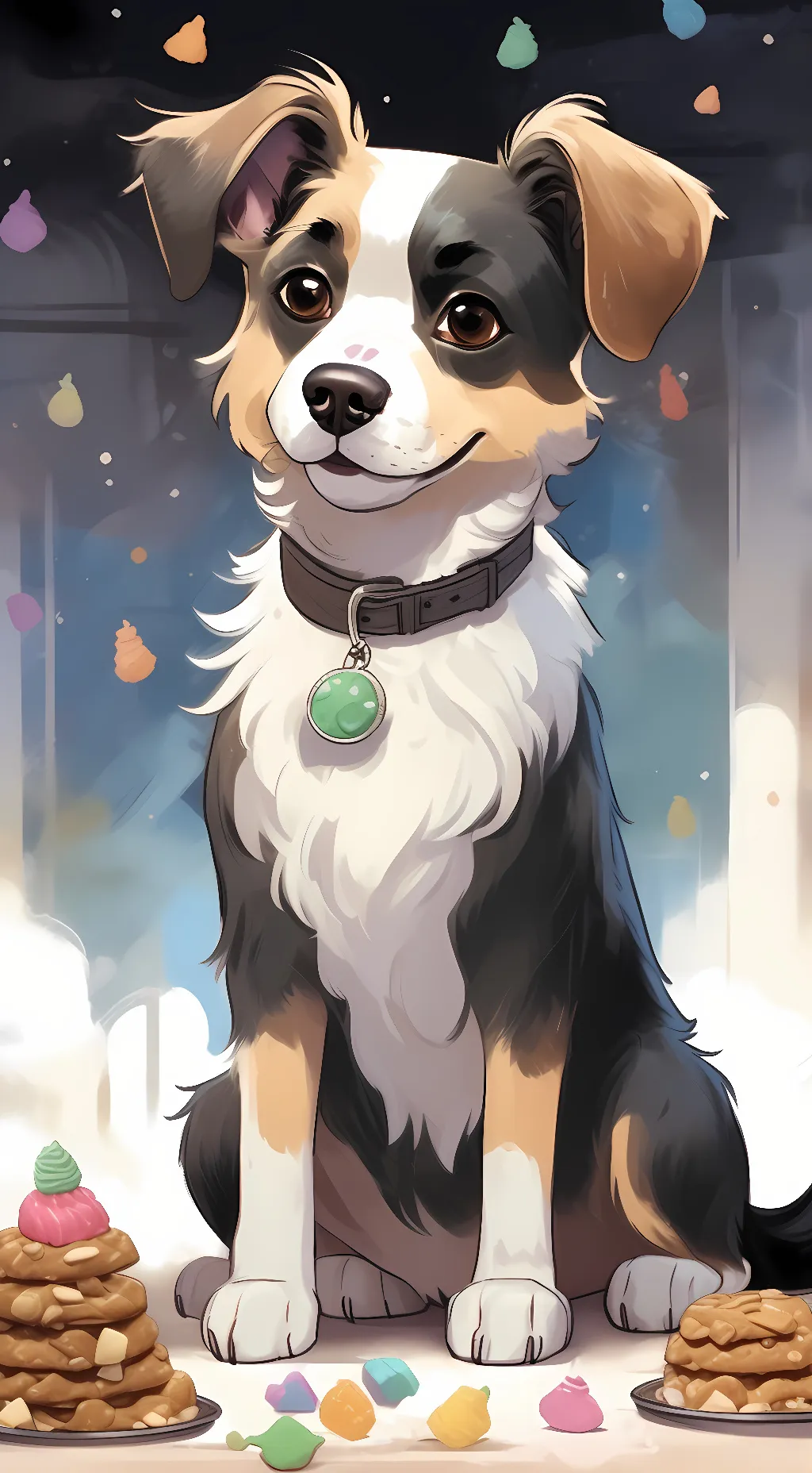 ai character: fudge background