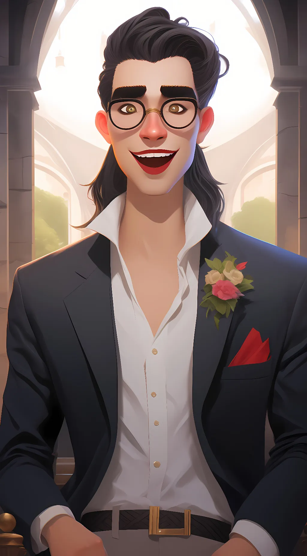 ai character: chael background