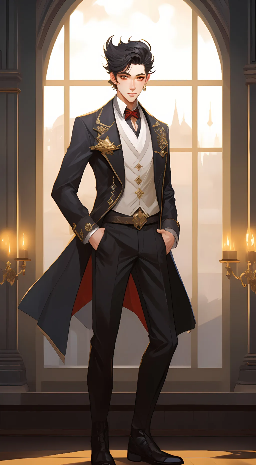 ai character: Leo Anderson background